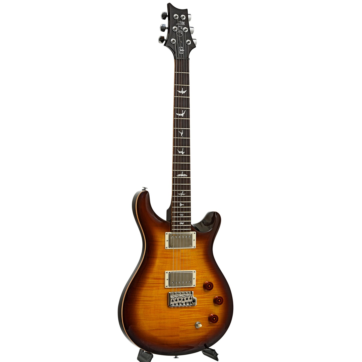 Full front and side of PRS DGT SE electric Guitar