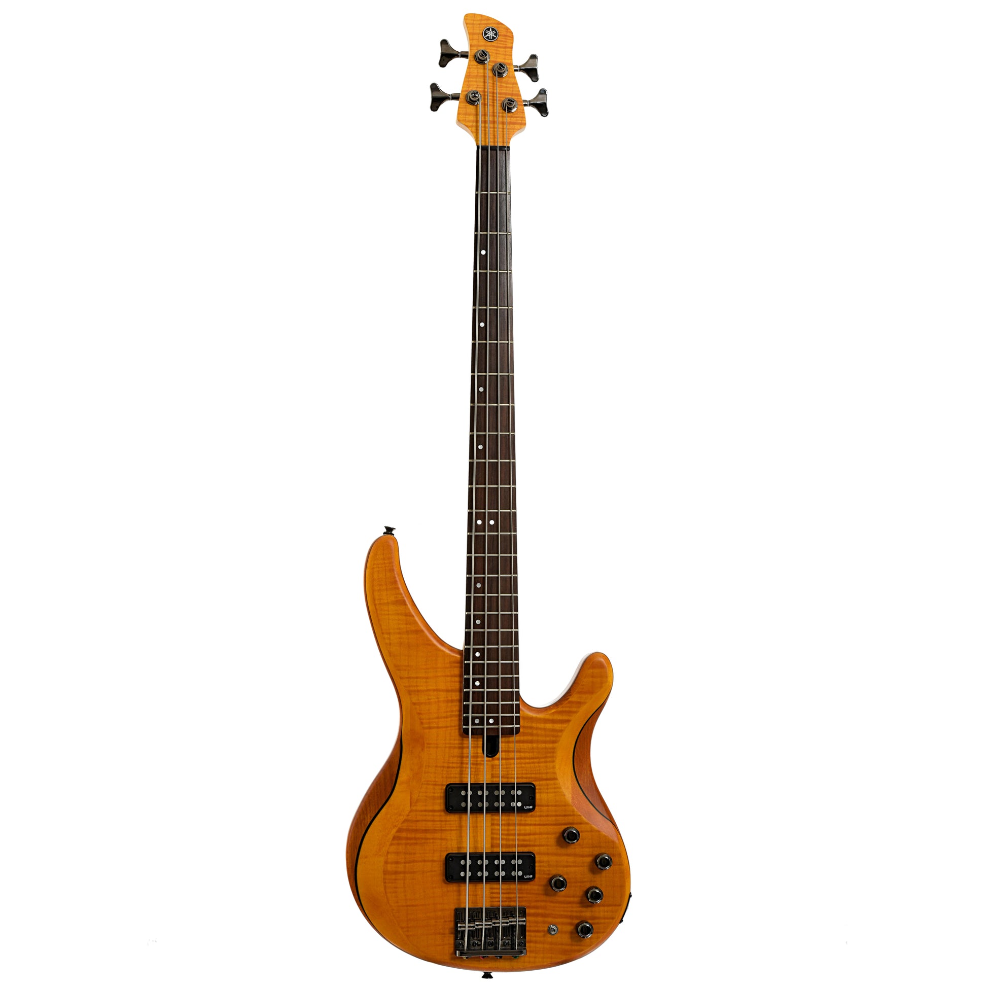 Full front of Yamaha TRBX604FM Electric Bass