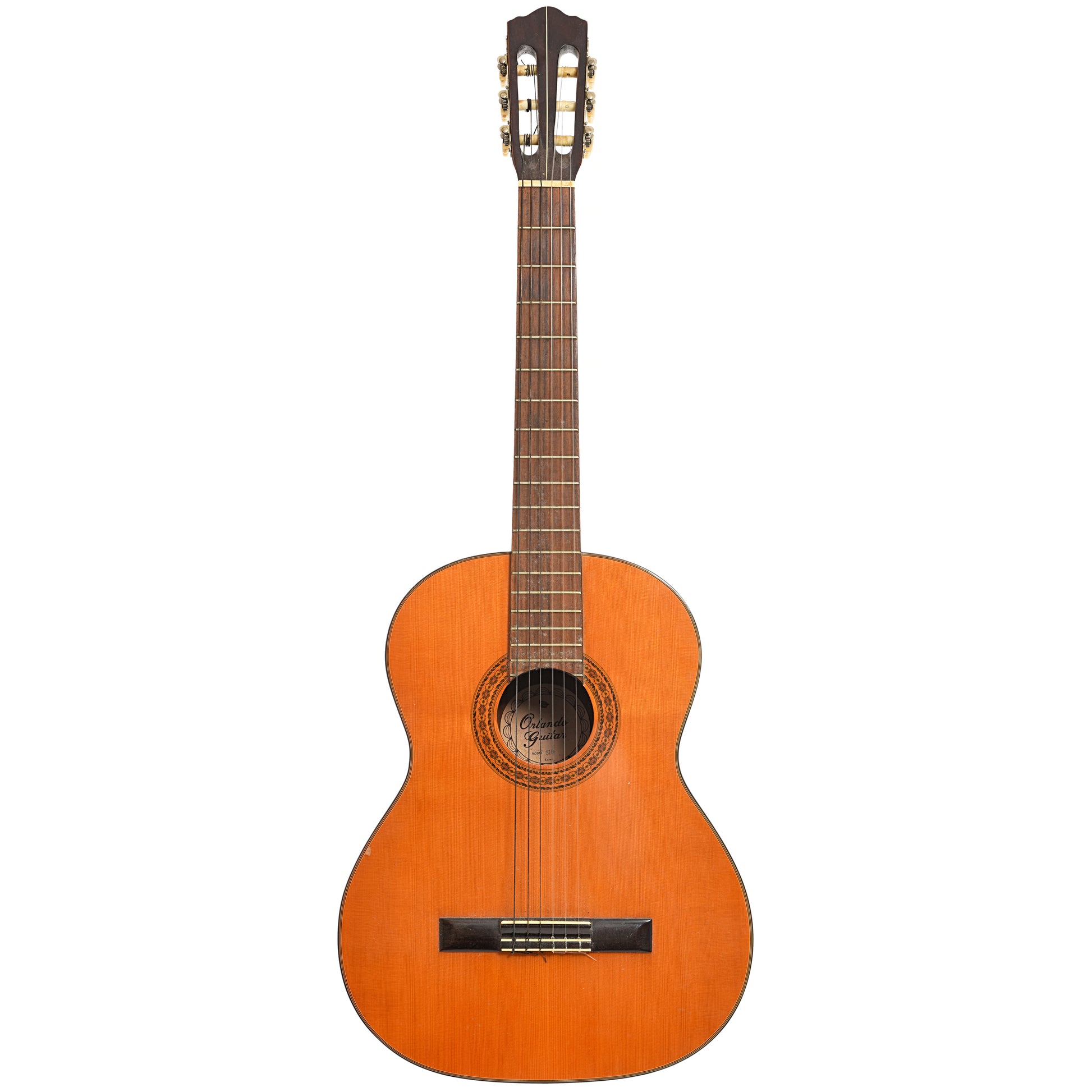 Full front of Orlando Model 310 Classical Guitar