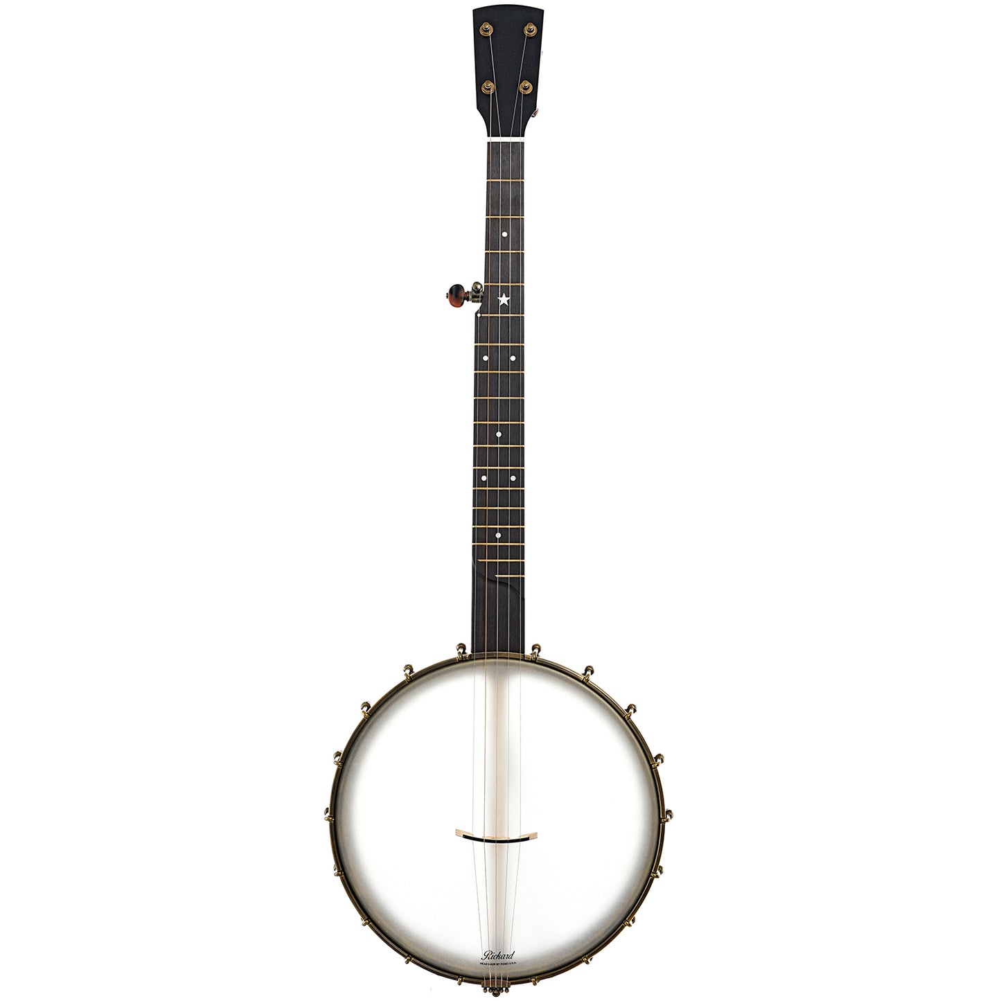 Full Front of Rickard Custom 12" Openback Banjo