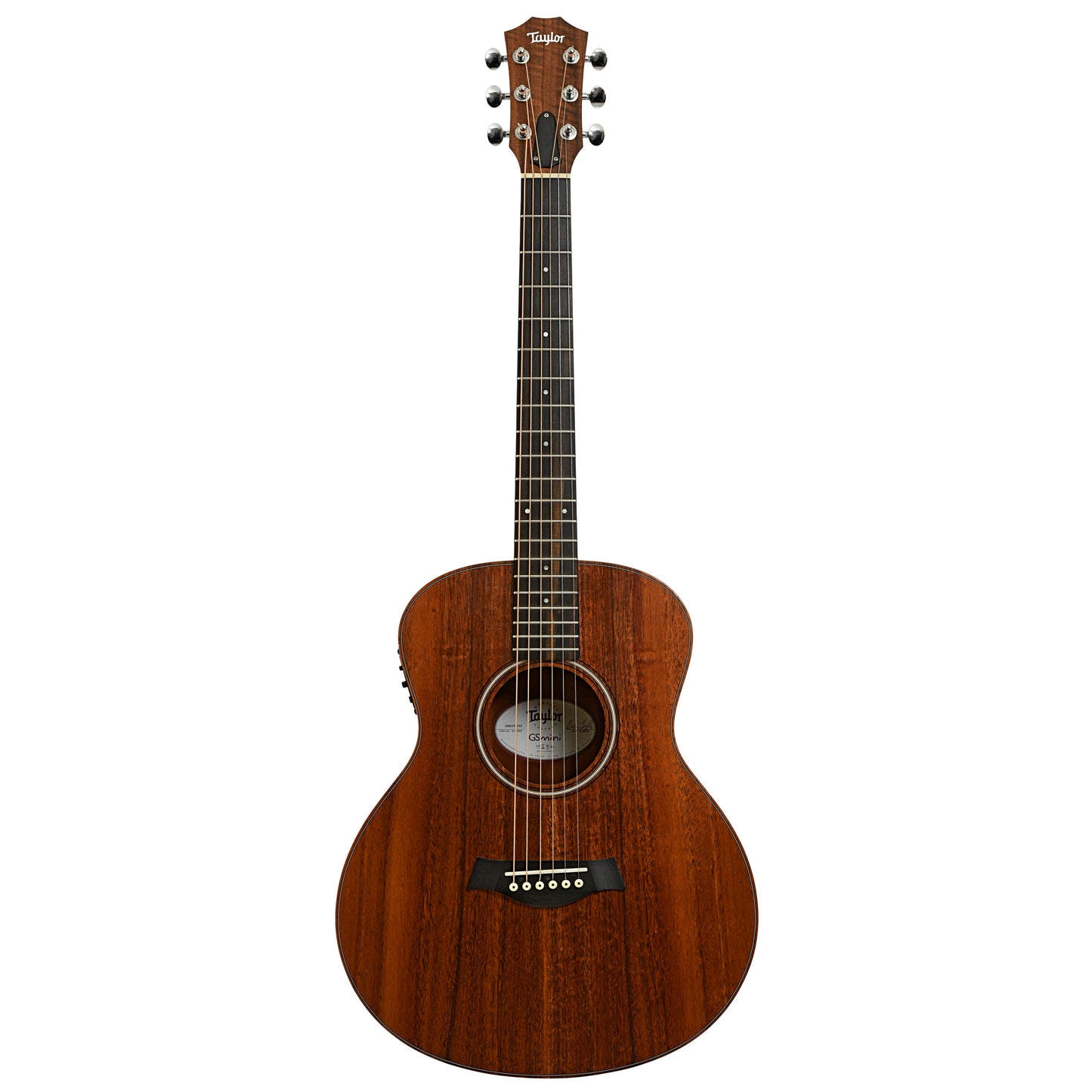 Full Front of Taylor GS Mini Koa Acoustic Guitar