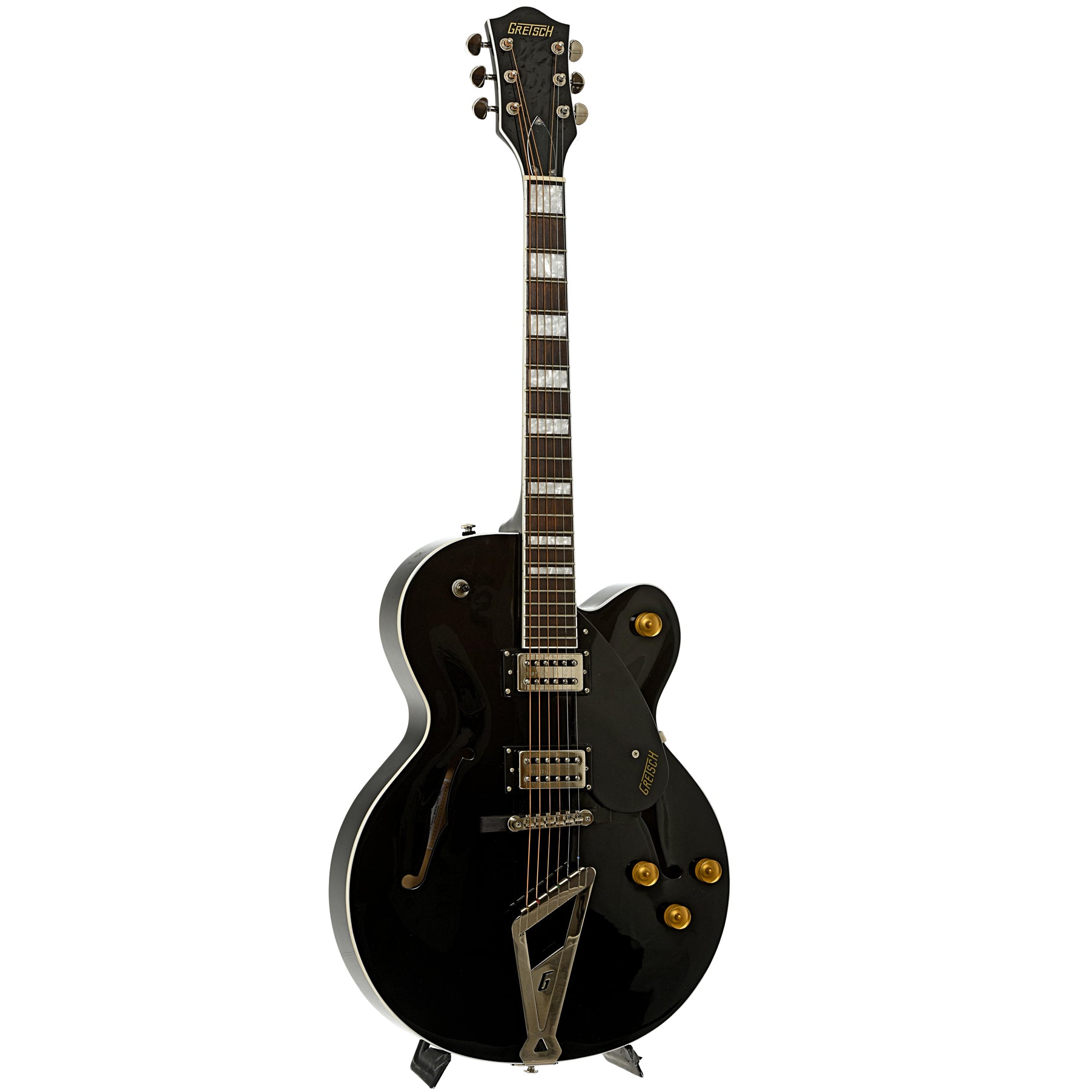 Full front and side of Gretsch G2420 Streamliner Hollowbody