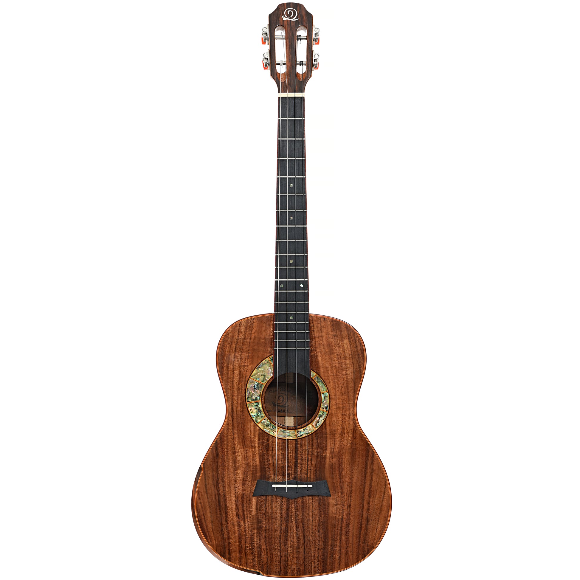 Full front of Snail S60B Baritone Ukulele (c.2023)