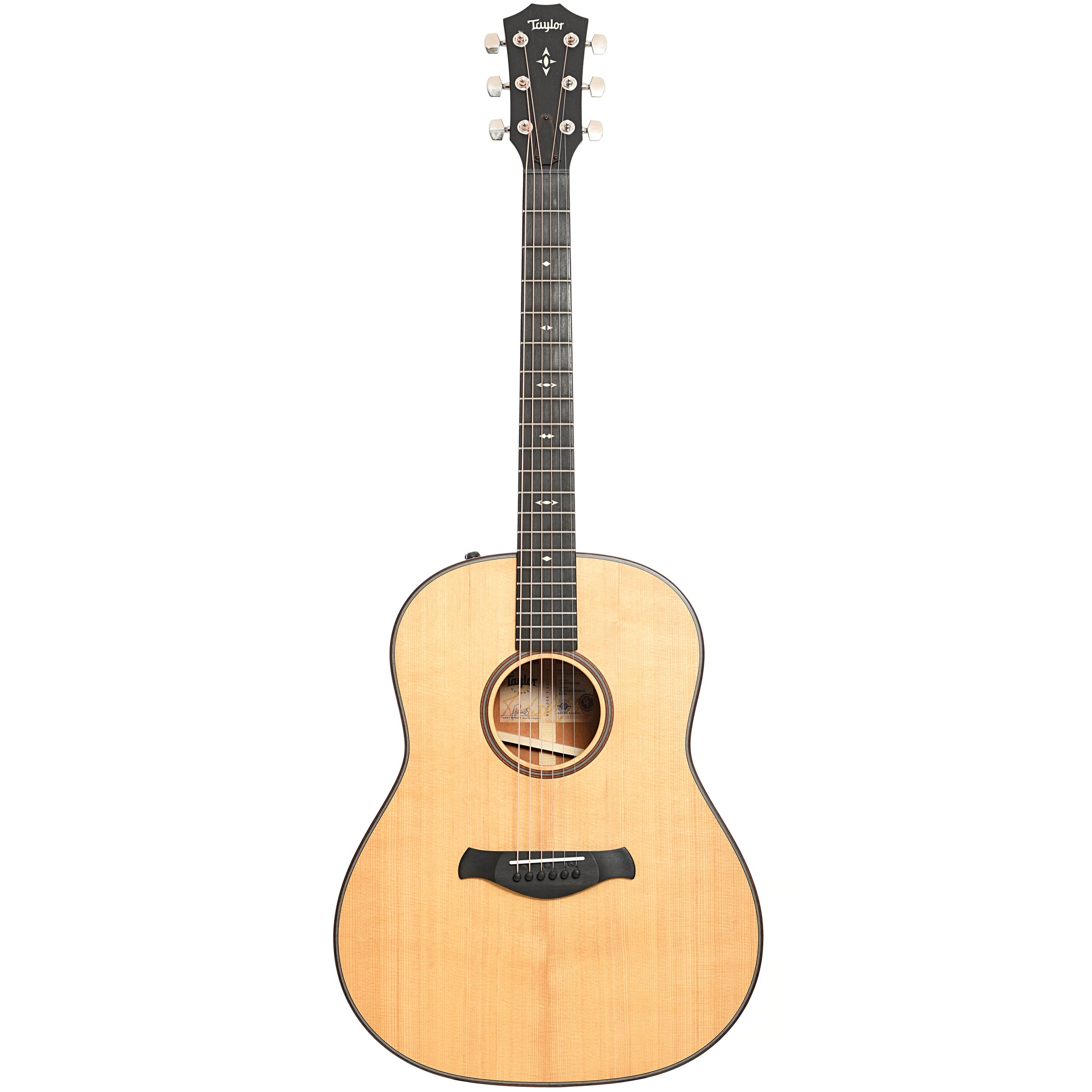 Full front of Taylor Builder's Edition 517e Acoustic Guitar