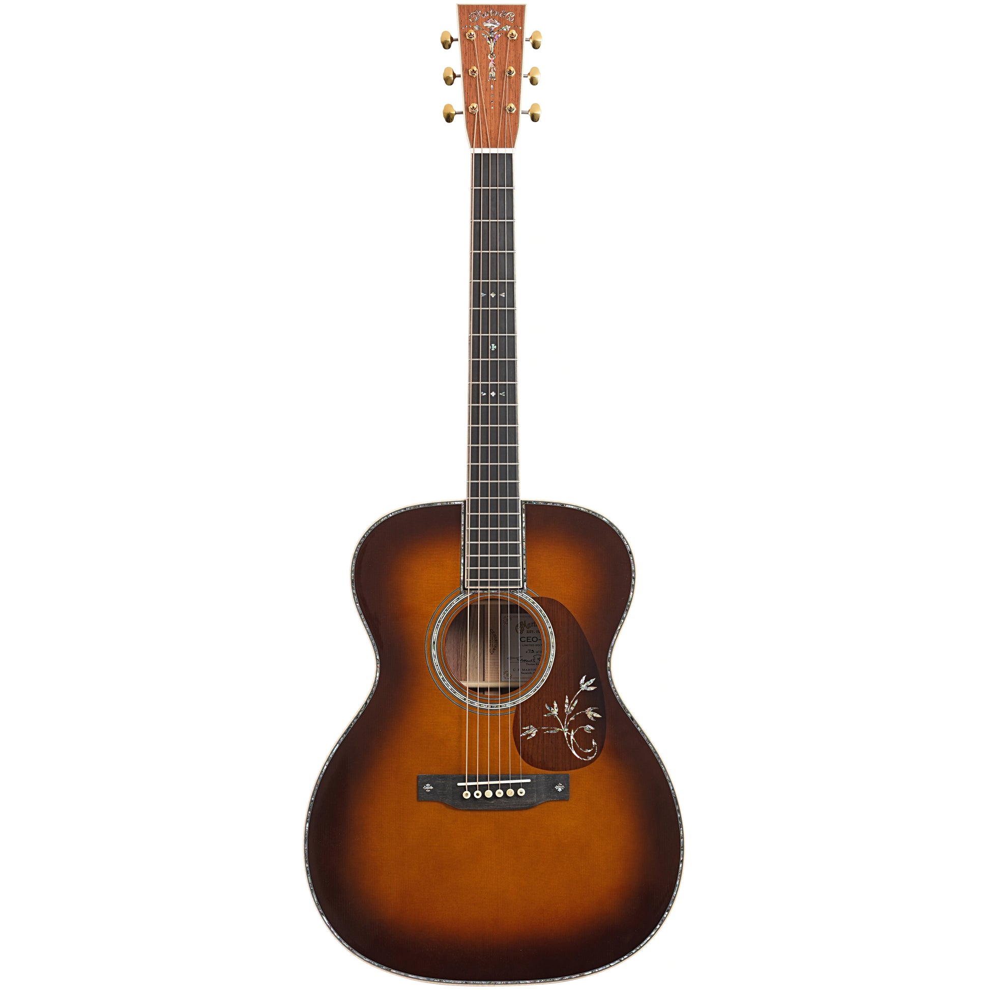 Full front of Martin CEO-10 Acoustic Guitar