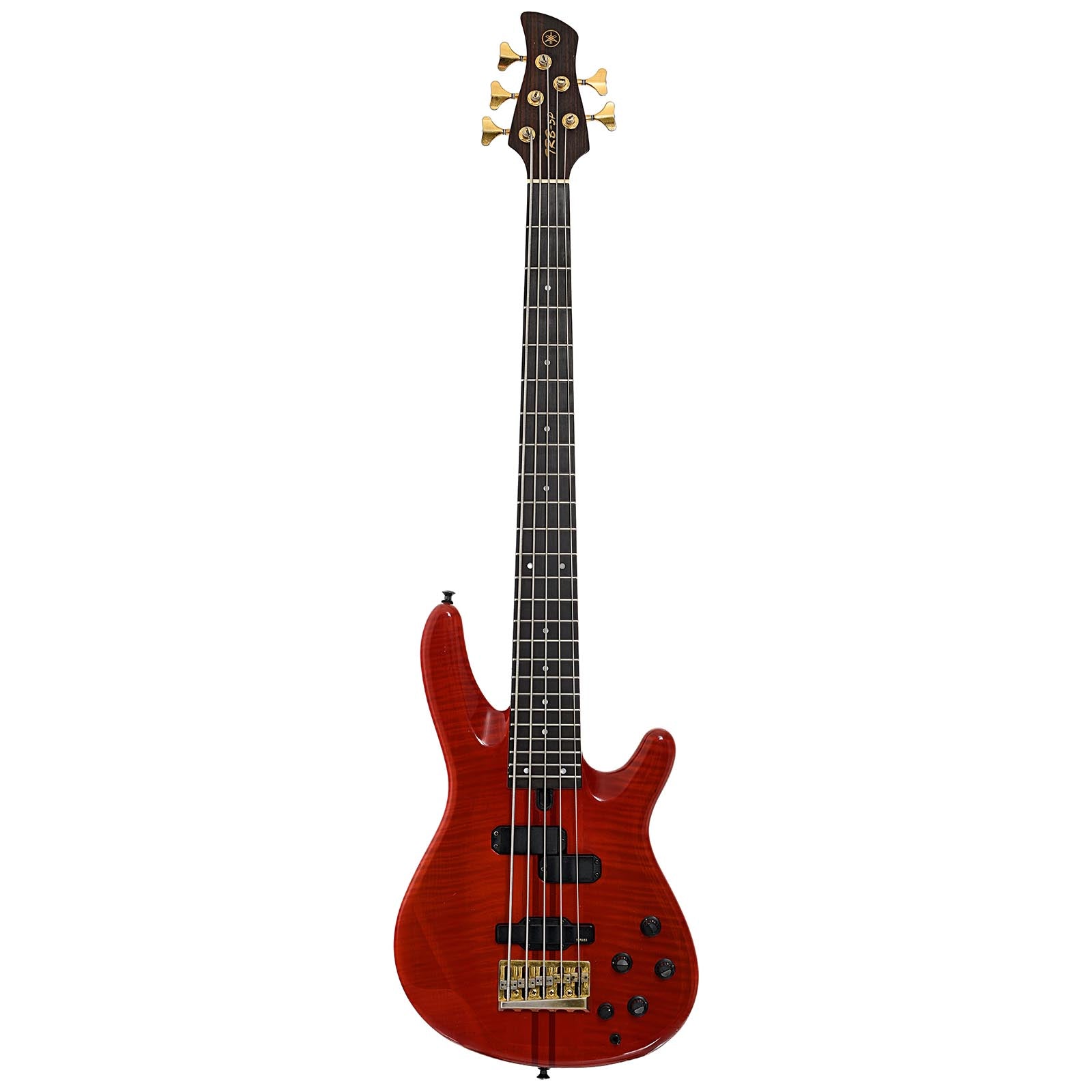 Full front of Yamaha TRB5 Electric Bass 