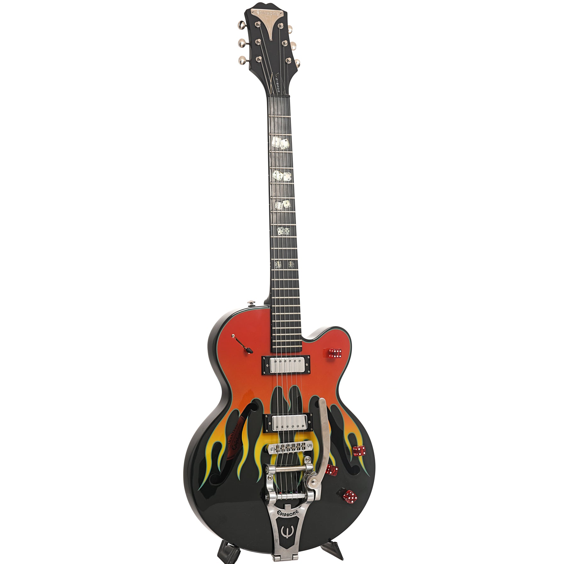 Epiphone Flamekat Semi-Hollowbody Electric Guitar (2000) – Elderly 
