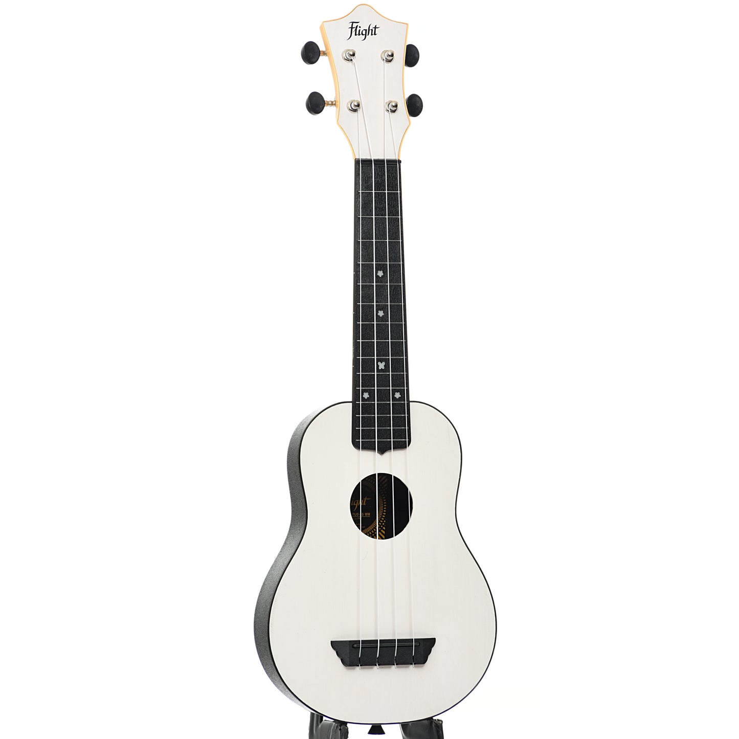 Flight TUS35 Travel Series Soprano Ukulele, White