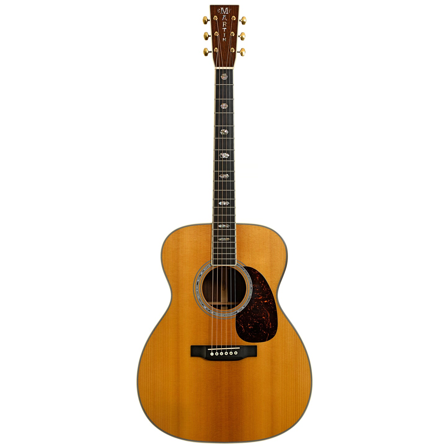 Full front of Martin J-40 Acoustic Guitar