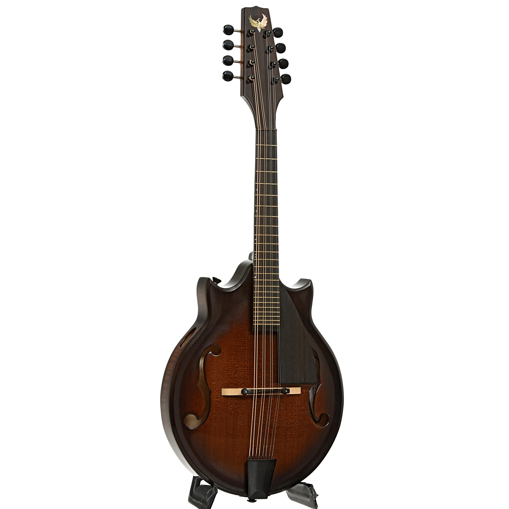 Full front and side of Phoenix Europa III Mandolin 