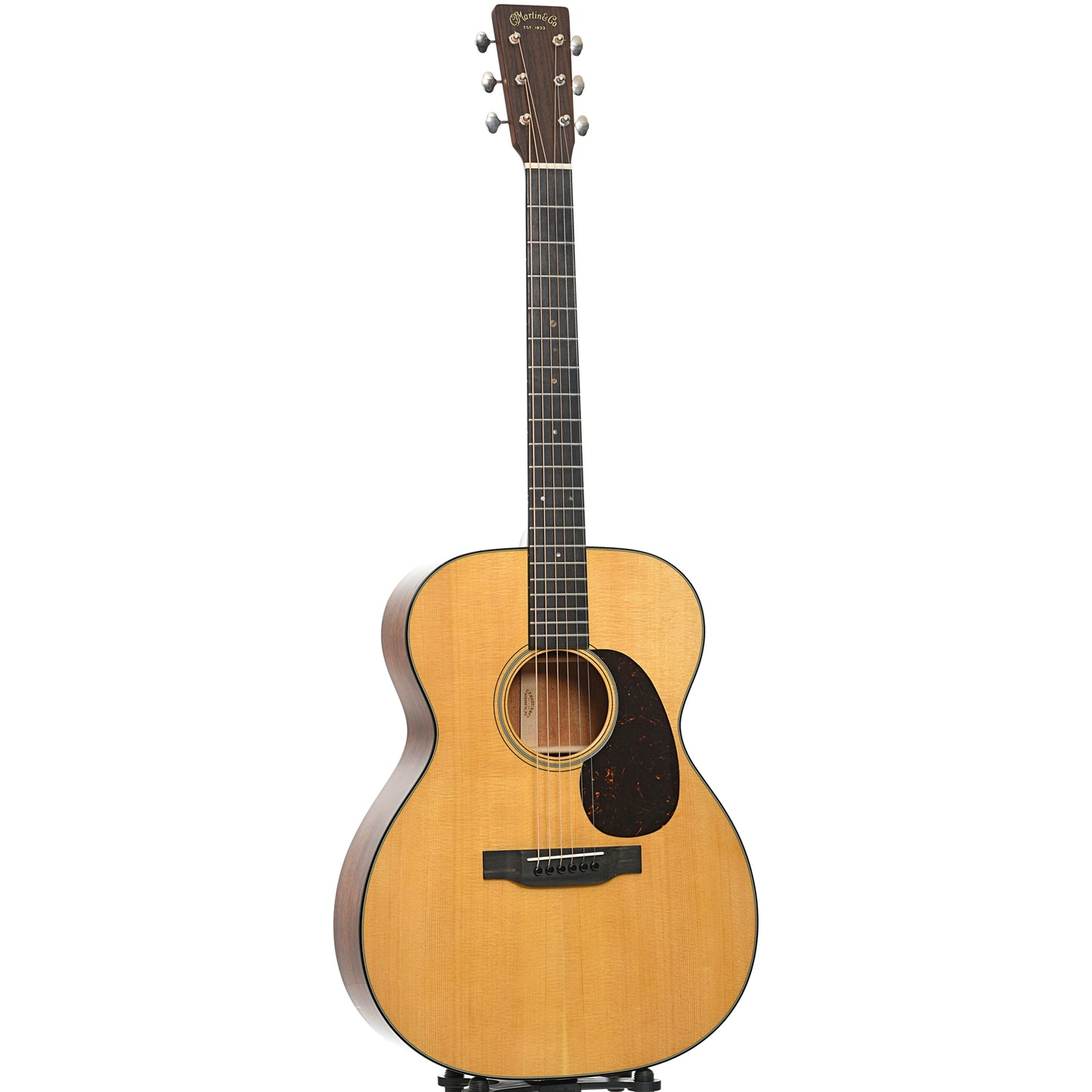 Full front and side of Martin 000-18 Acoustic Guitar (2023)