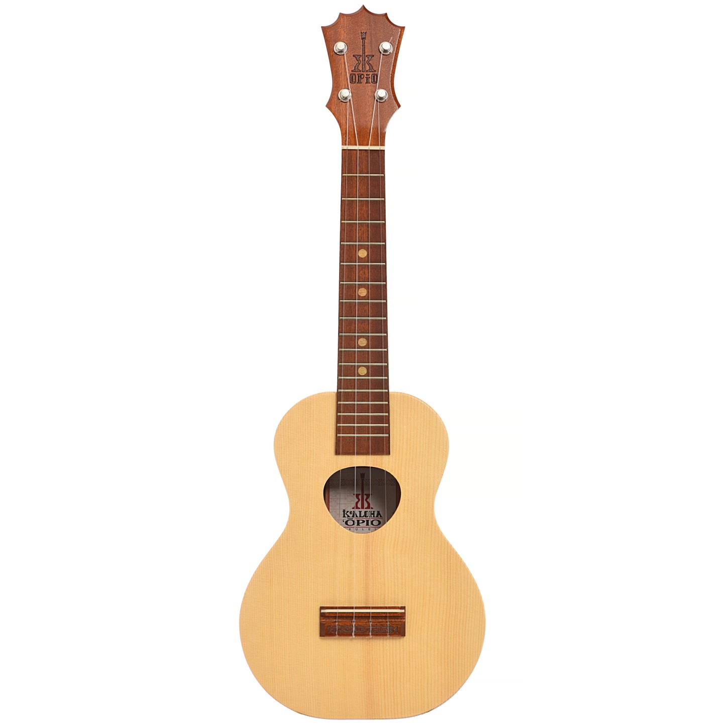 Full front of KoAloha Opio Concert Ukulele (2016)