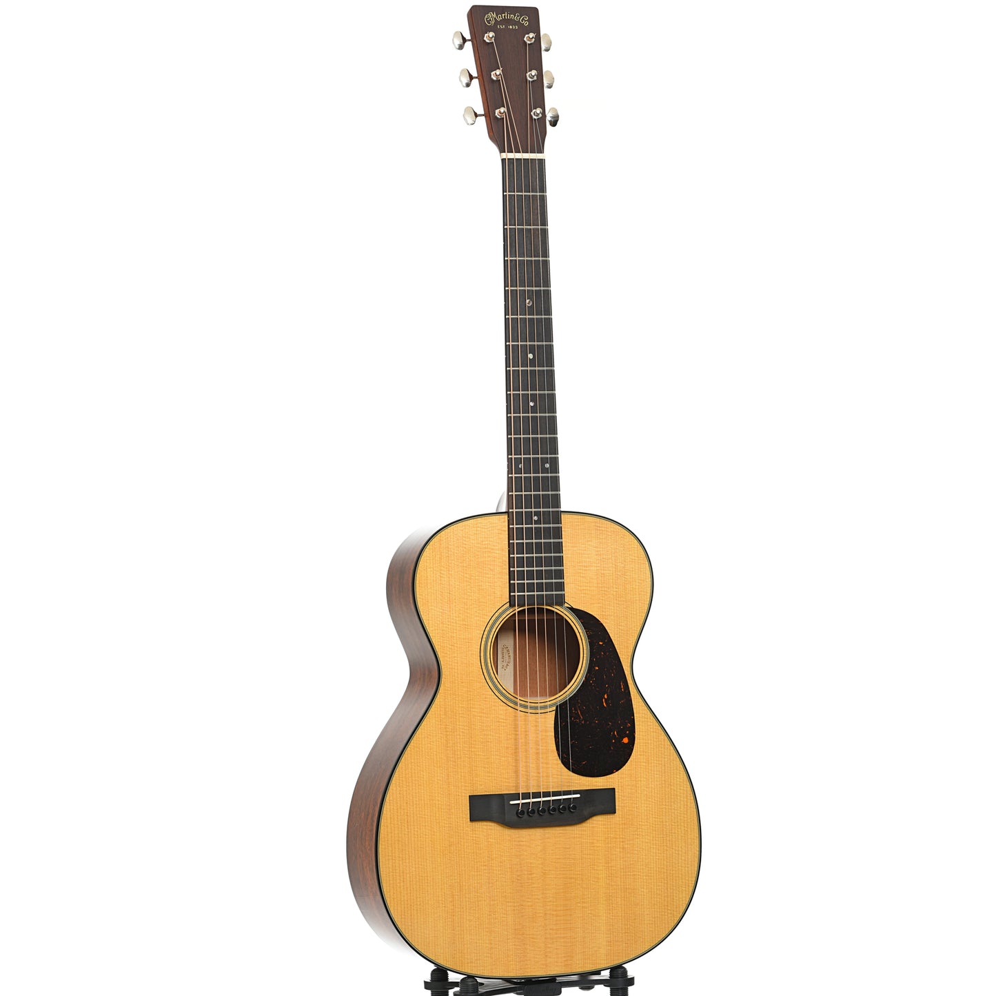 Full front and side of Martin 0-18 Acoustic Guitar (2023)