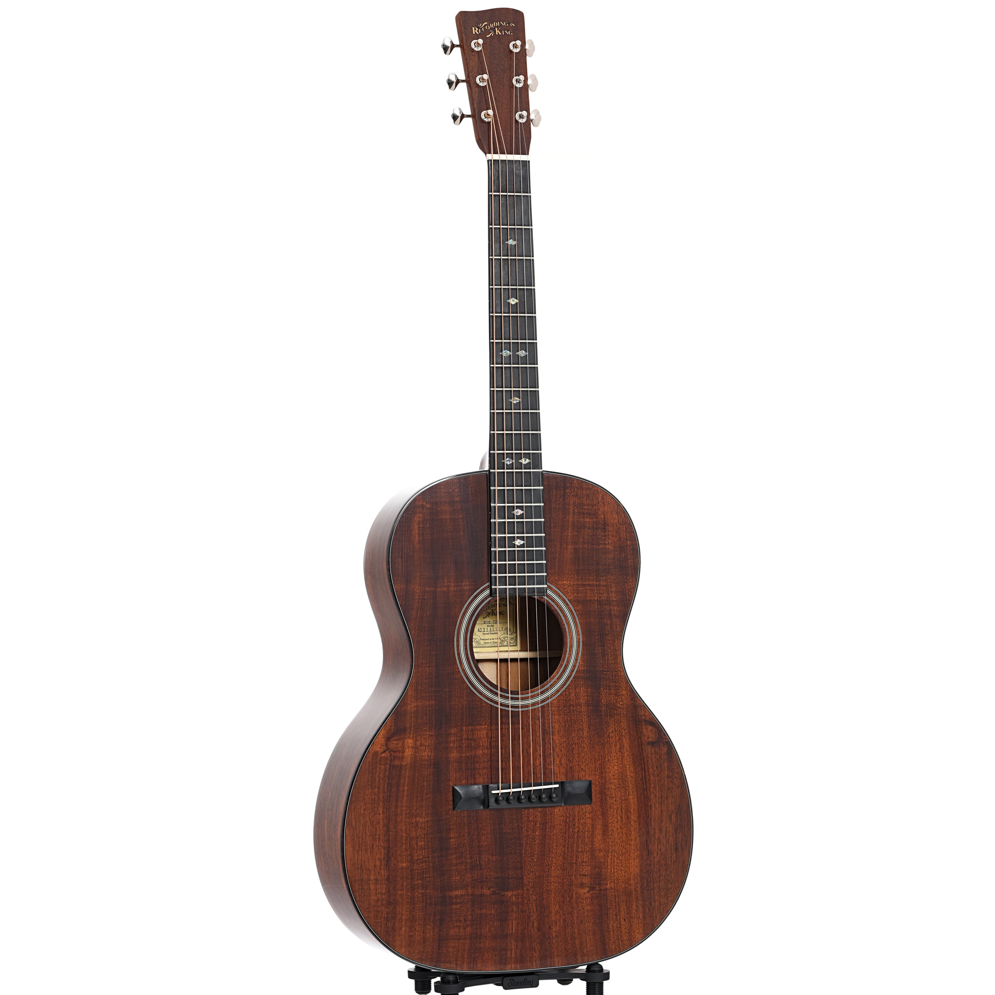 Recording King Koa 12-Fret 000 Acoustic Guitar – Elderly Instruments