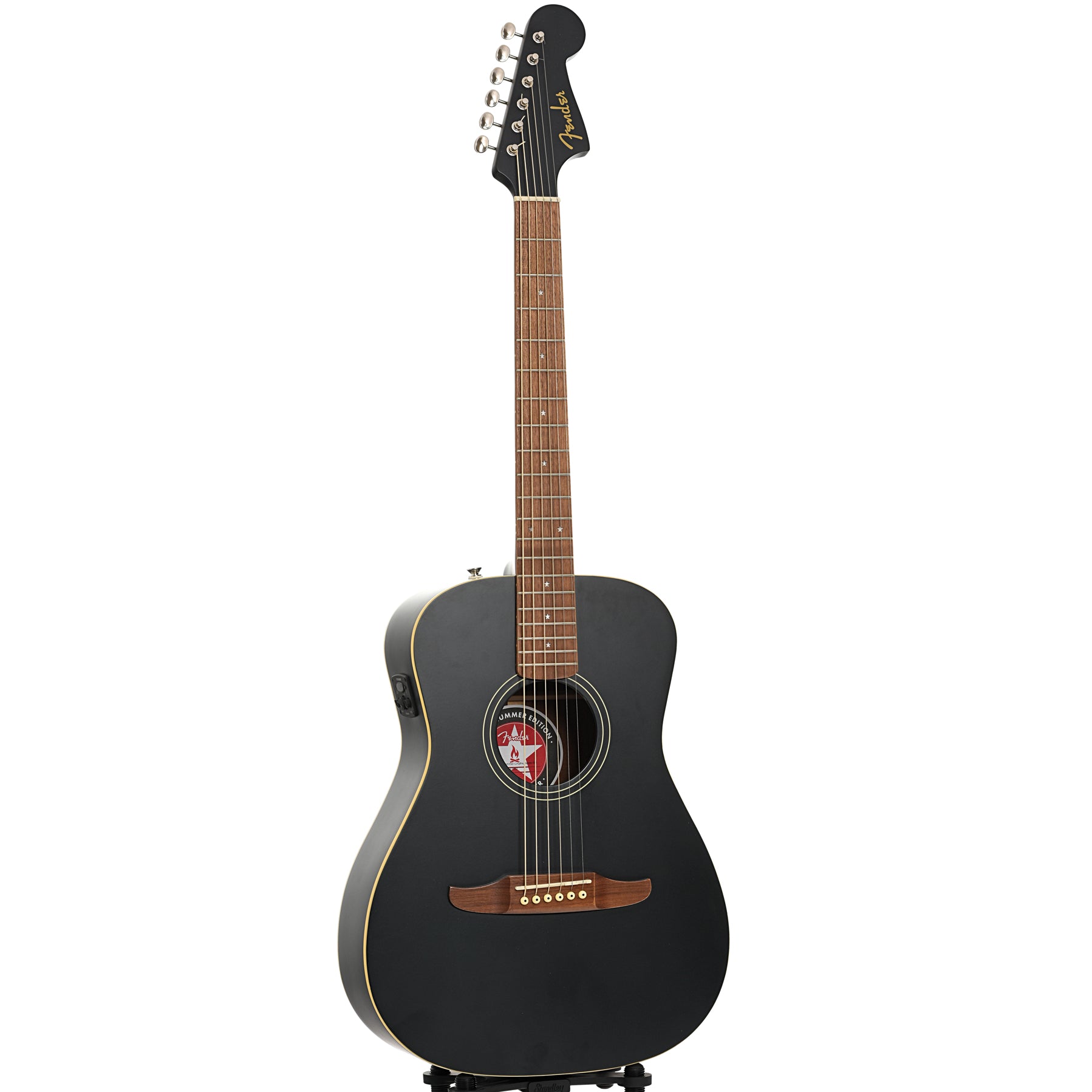 Full front and side of Fender Joe Strummer Campfire Acoustic-Electric Guitar (2021)