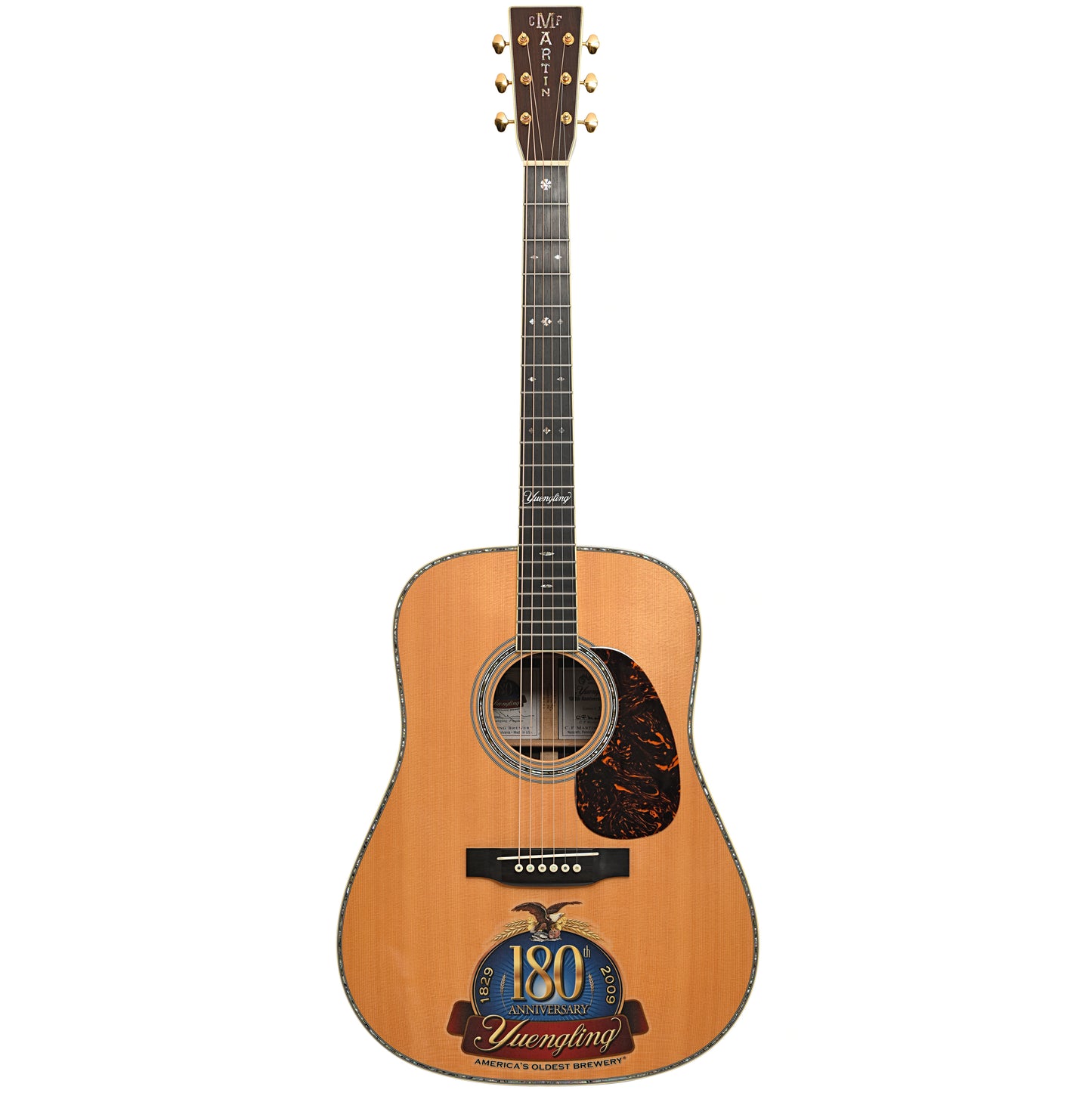 Full front of Martin Yuengling Custom D-41 Special Acoustic Guitar (2009)