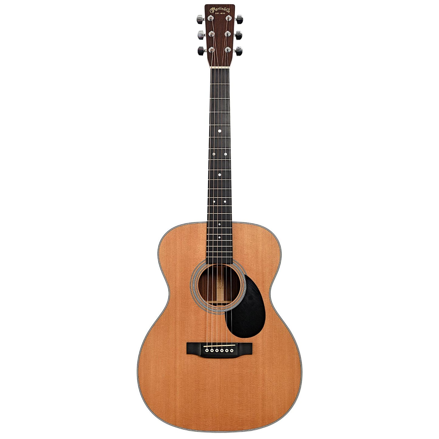 Full front of Martin Custom OM-28 Acoustic Guitar 