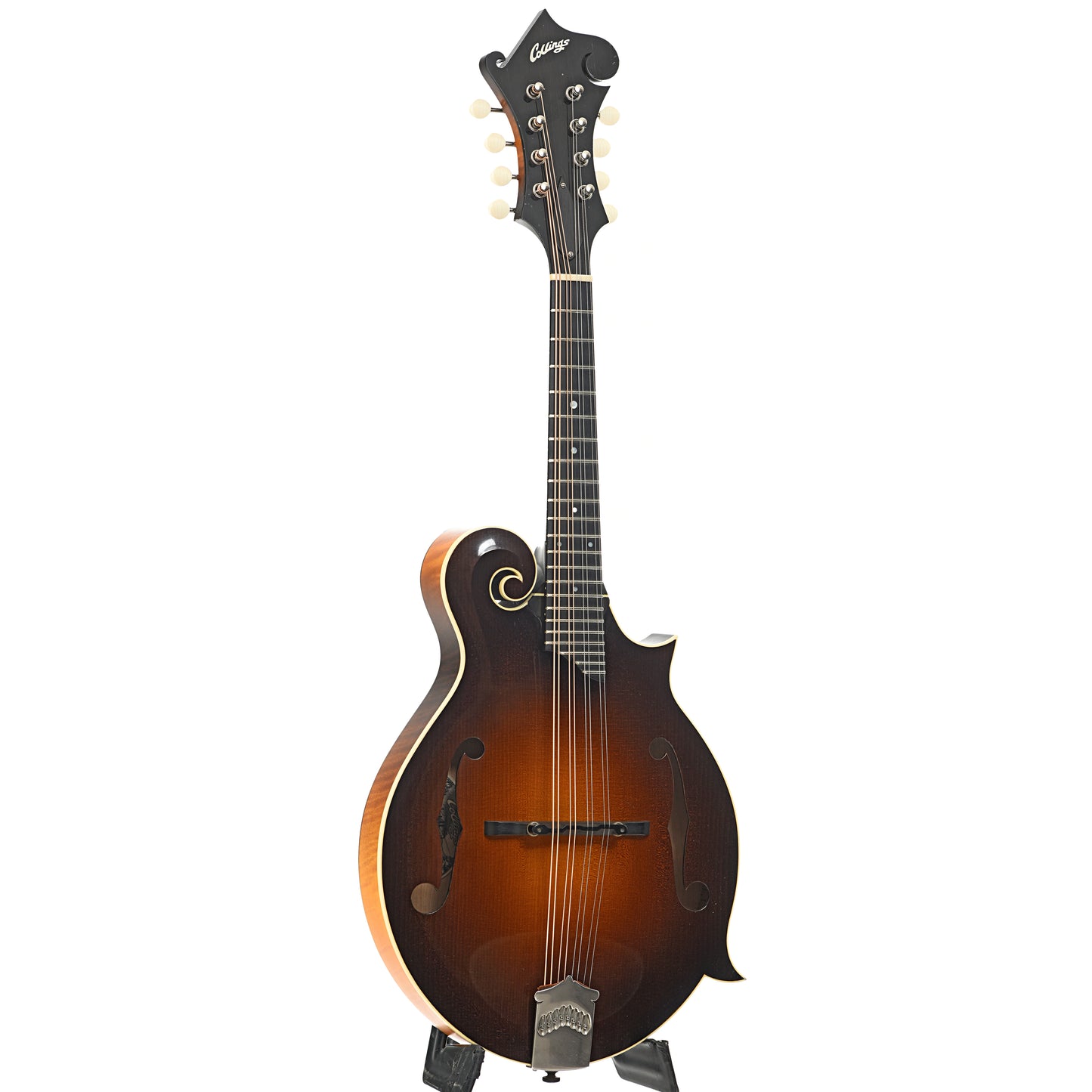 Full front and side of Collings MF F-Style Mandolin (2010)