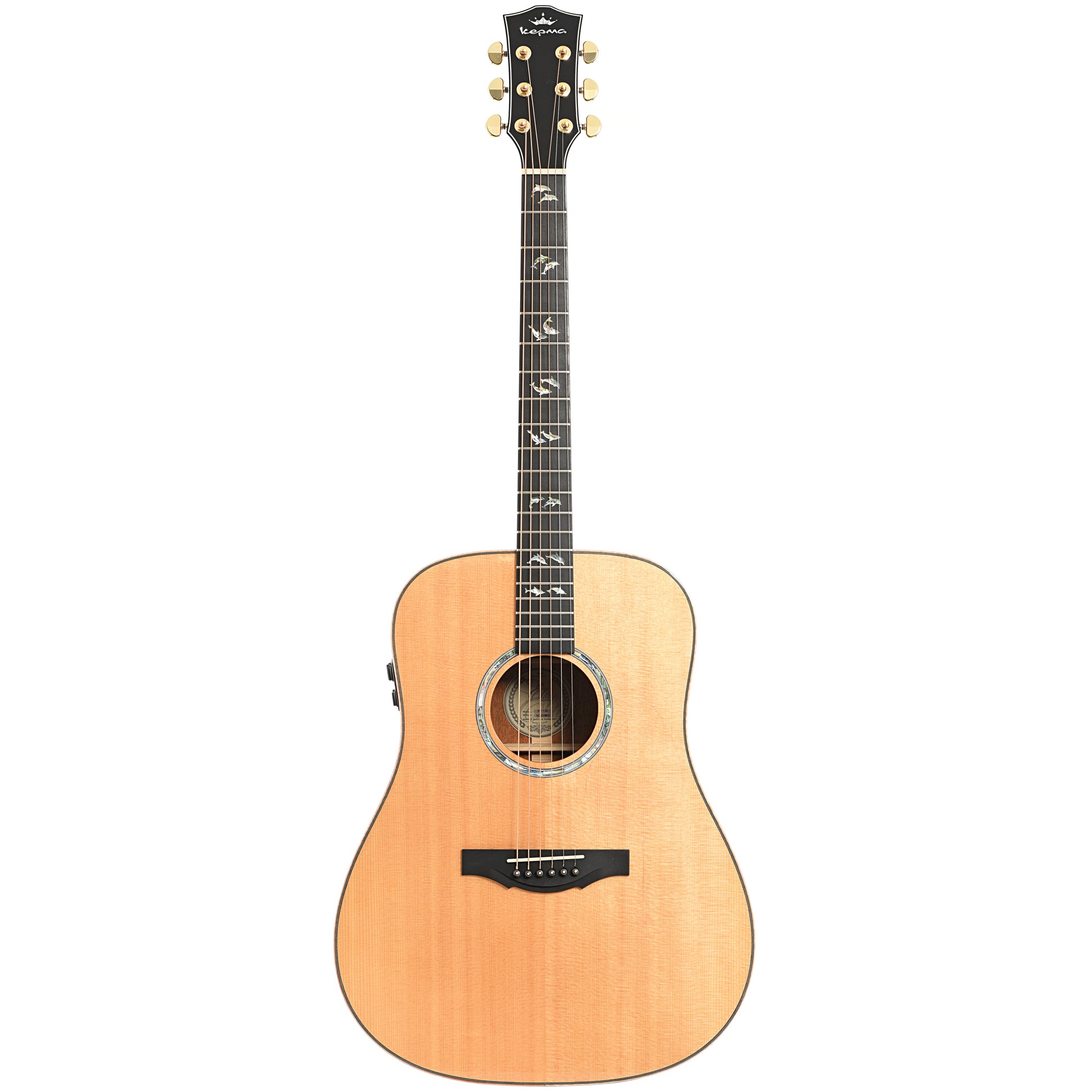 Full front of Kepma D1-130 Acoustic Guitar (c.2020)