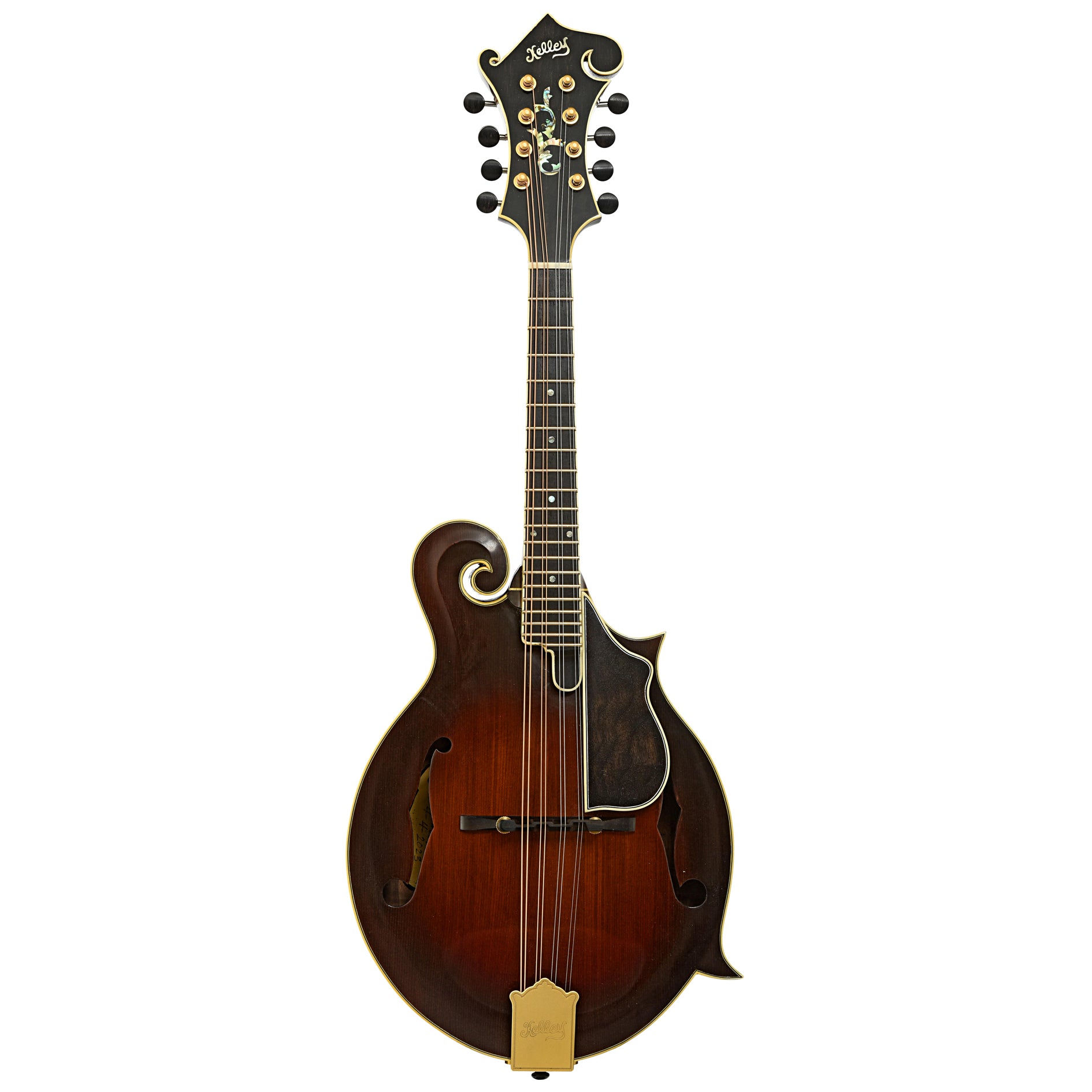 Full front of Kelley F-5 Mandolin 