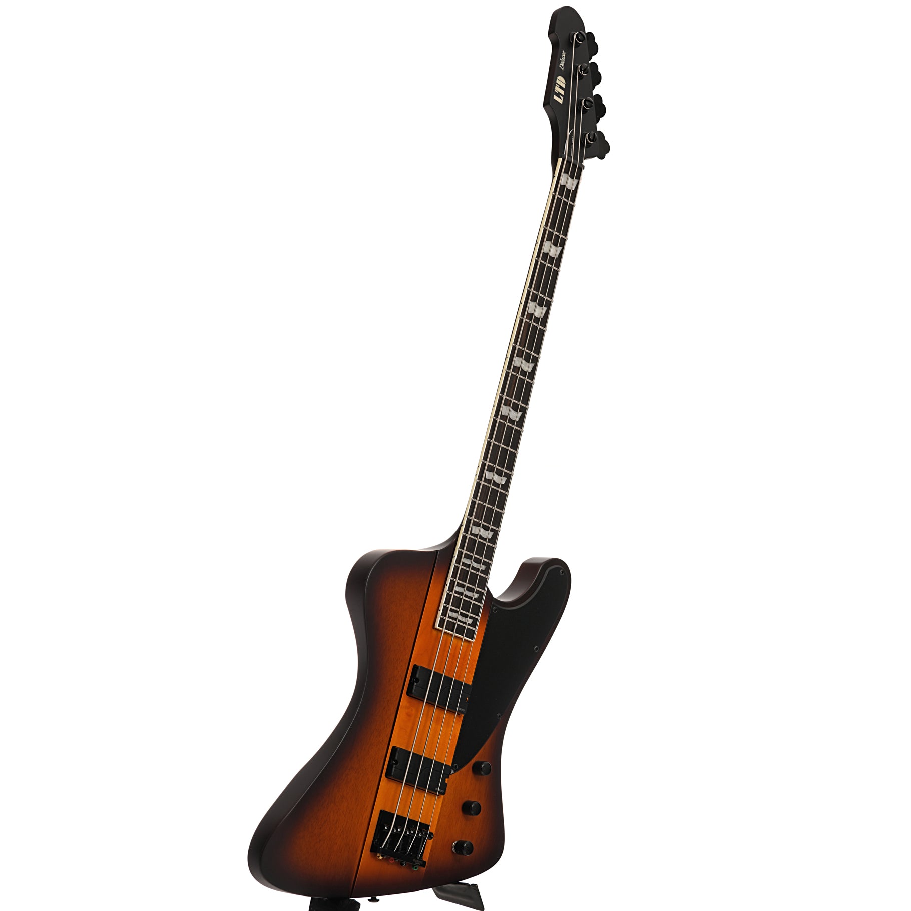 ESP LTD Phoenix-1004 4-String Bass, Tobacco Sunburst Satin 