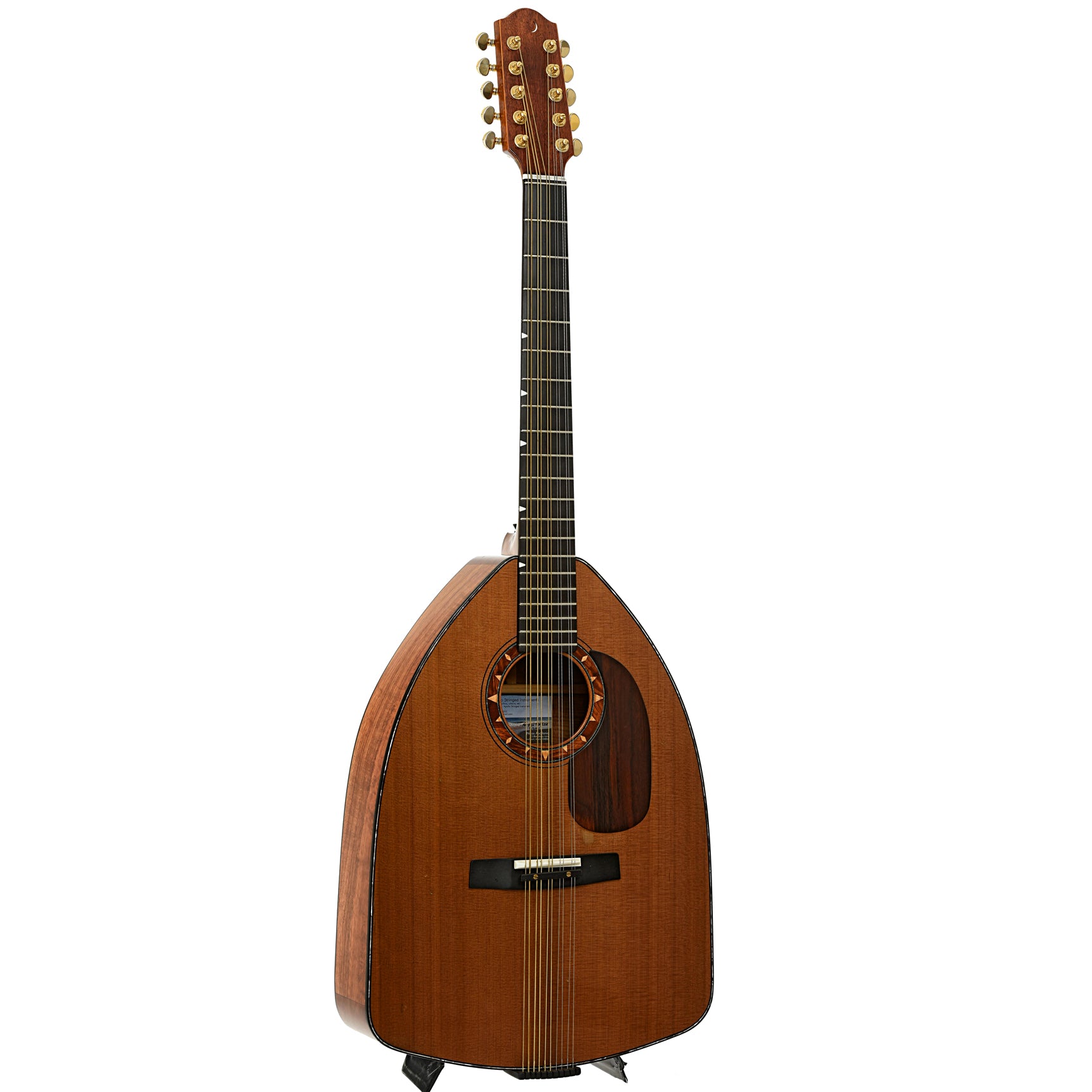 Full front and side of Apollo Long Scale Cittern