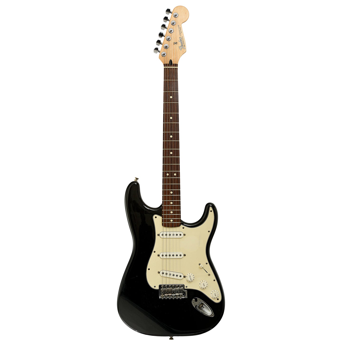 Full front of Fender Standard Stratocaster Electric Guitar