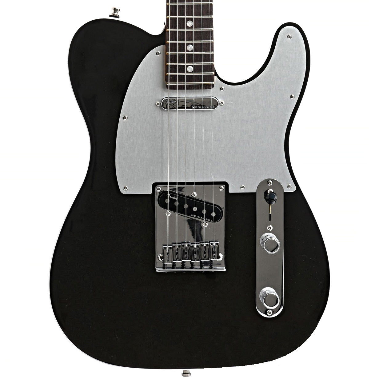 Front of Fender American Ultra Telecaster, Texas Tea