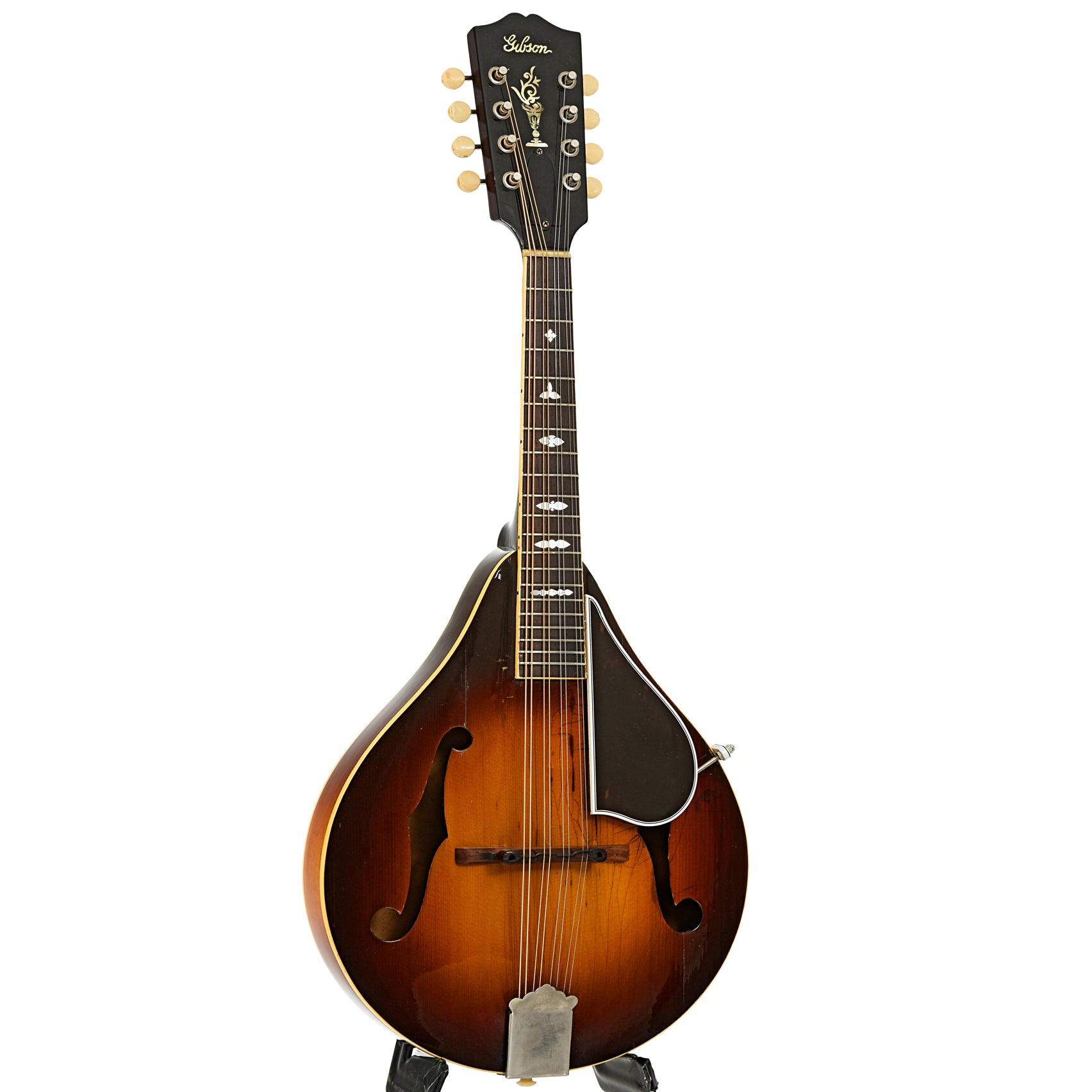 Full front and side of Gibson A-50 Mandolin