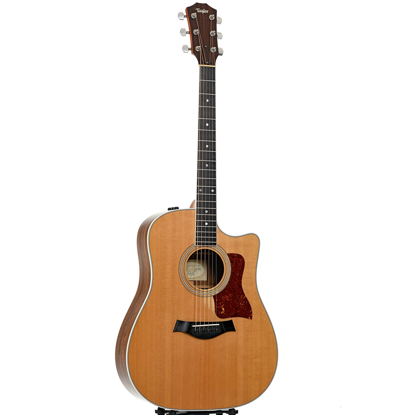 Full front and side of Taylor 410ce Acoustic-Electric Guitar 