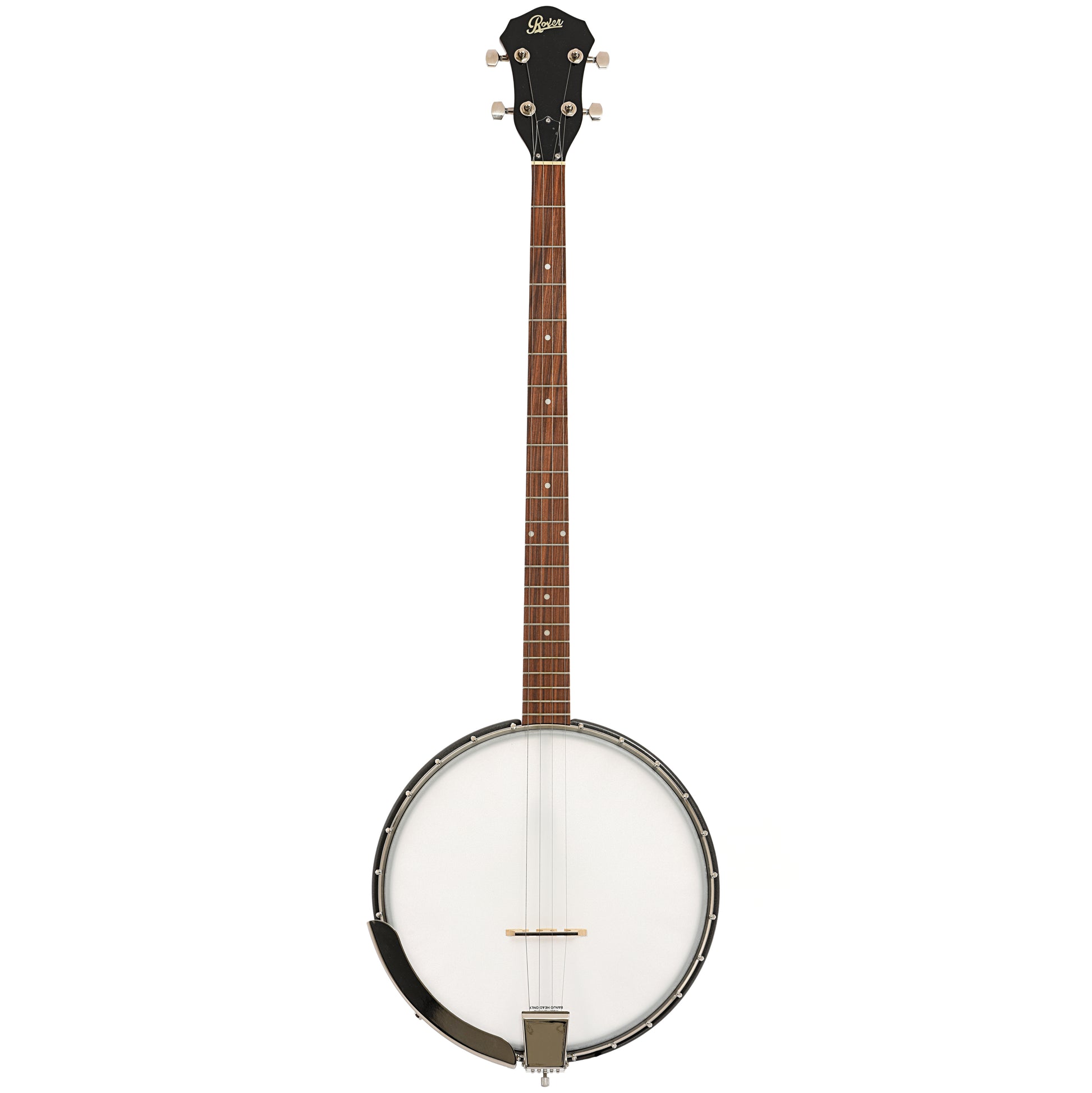 Full front of Rover RB-20P Plectrum Openback Banjo (recent) 