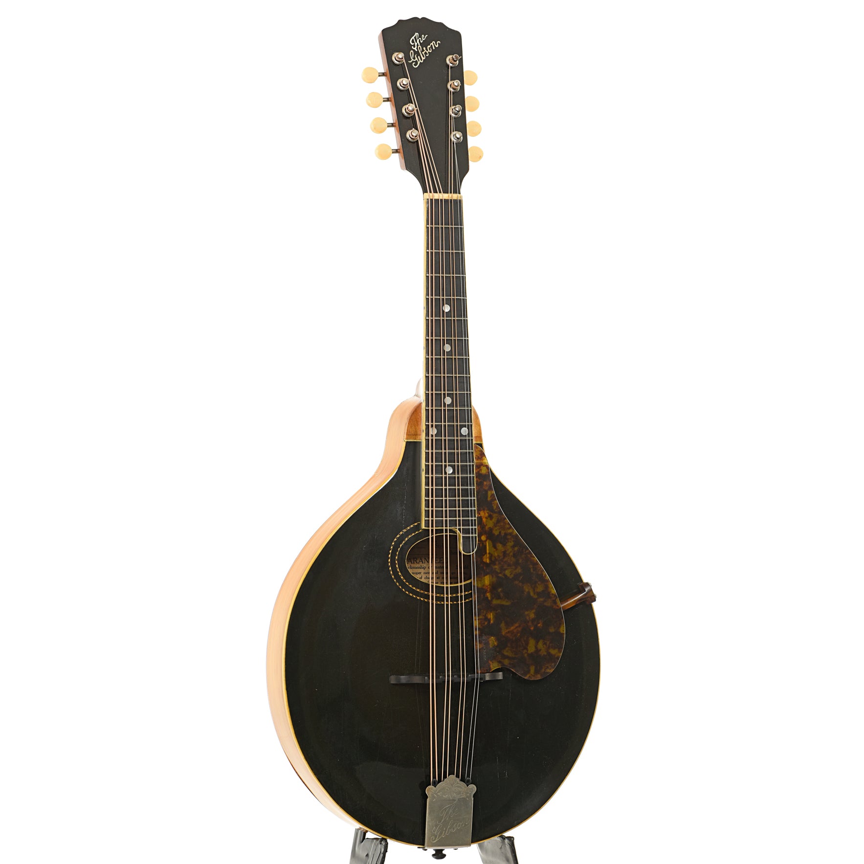 Full front and side of Gibson H-1 Mandola (1918)