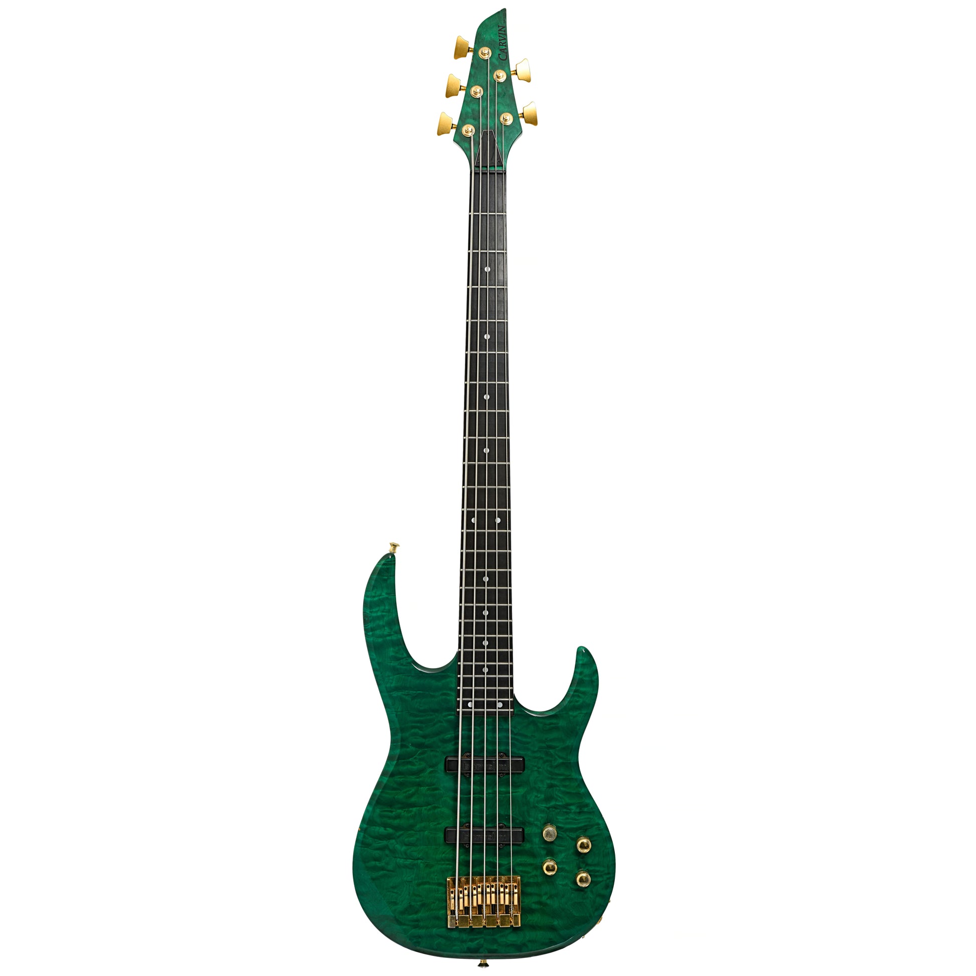 Full front of Carvin LB75 5-String Electric Bass