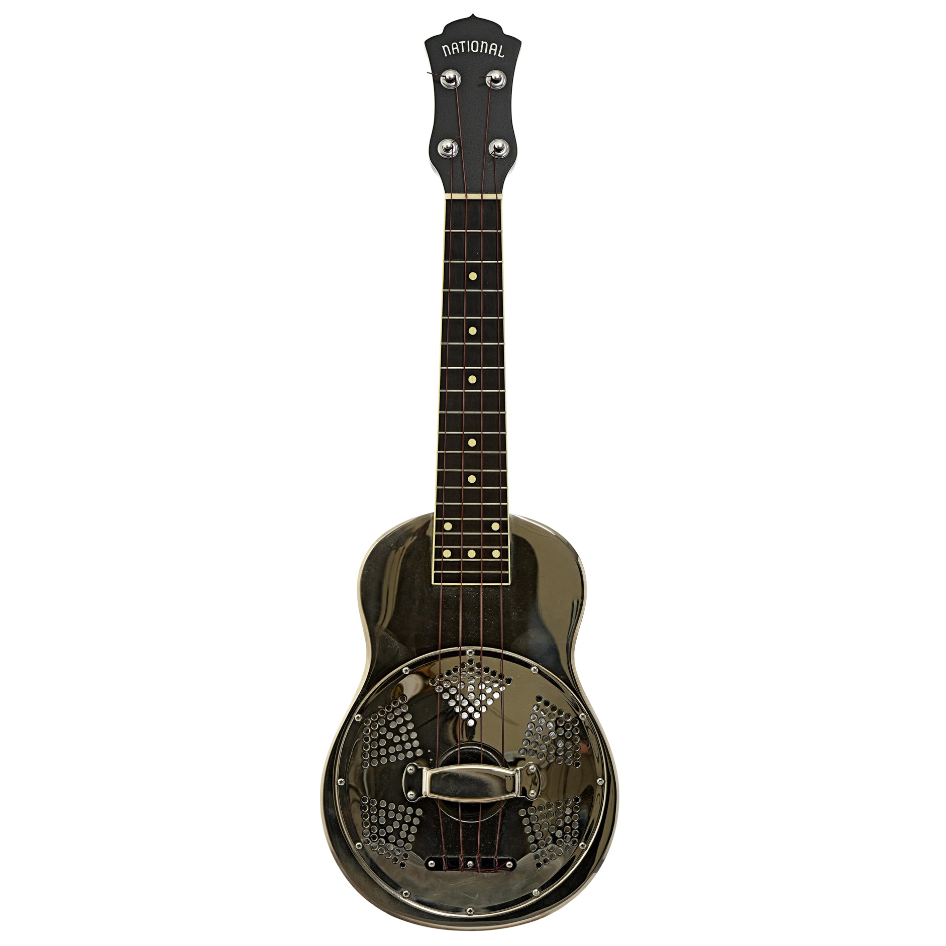 Full front of National Style N Soprano Resonator Ukulele