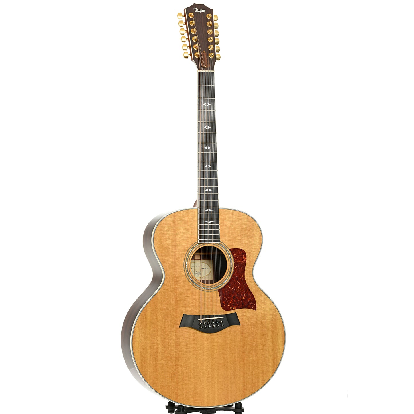 Full front and side of Taylor 855 12-String Acoustic Guitar (2003)