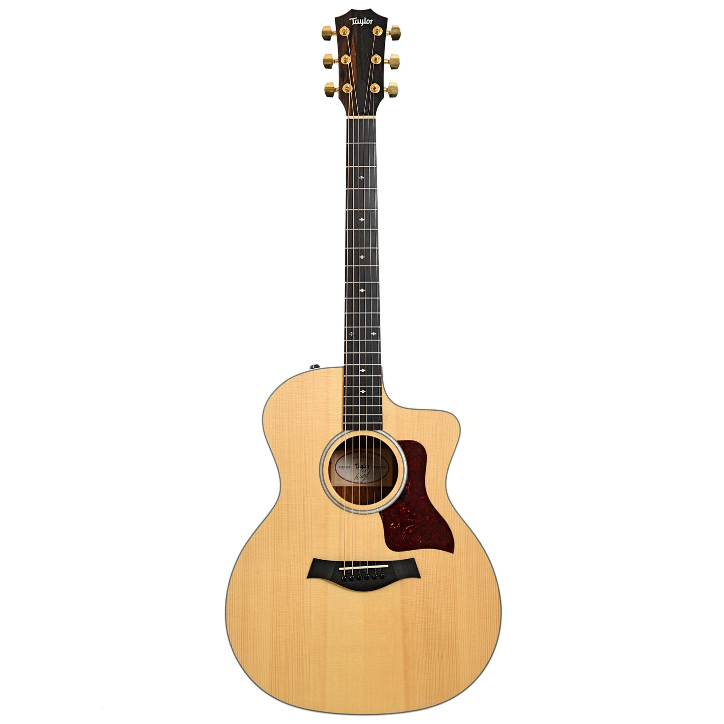 Full front of Taylor 214ce DLX  Acoustic-Electric Guitar