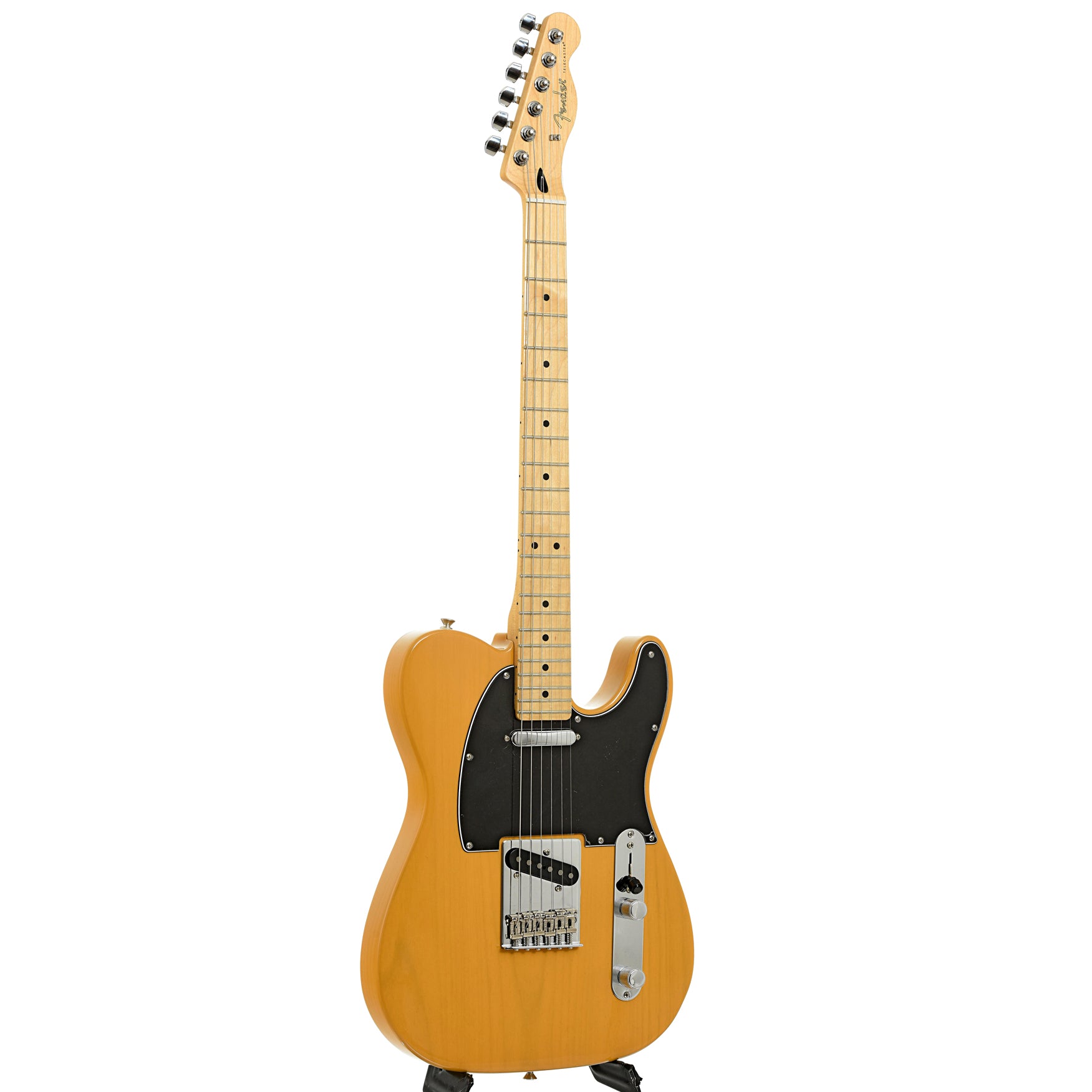 Full front and side of Fender Player Series Telecaster Electric Guitar