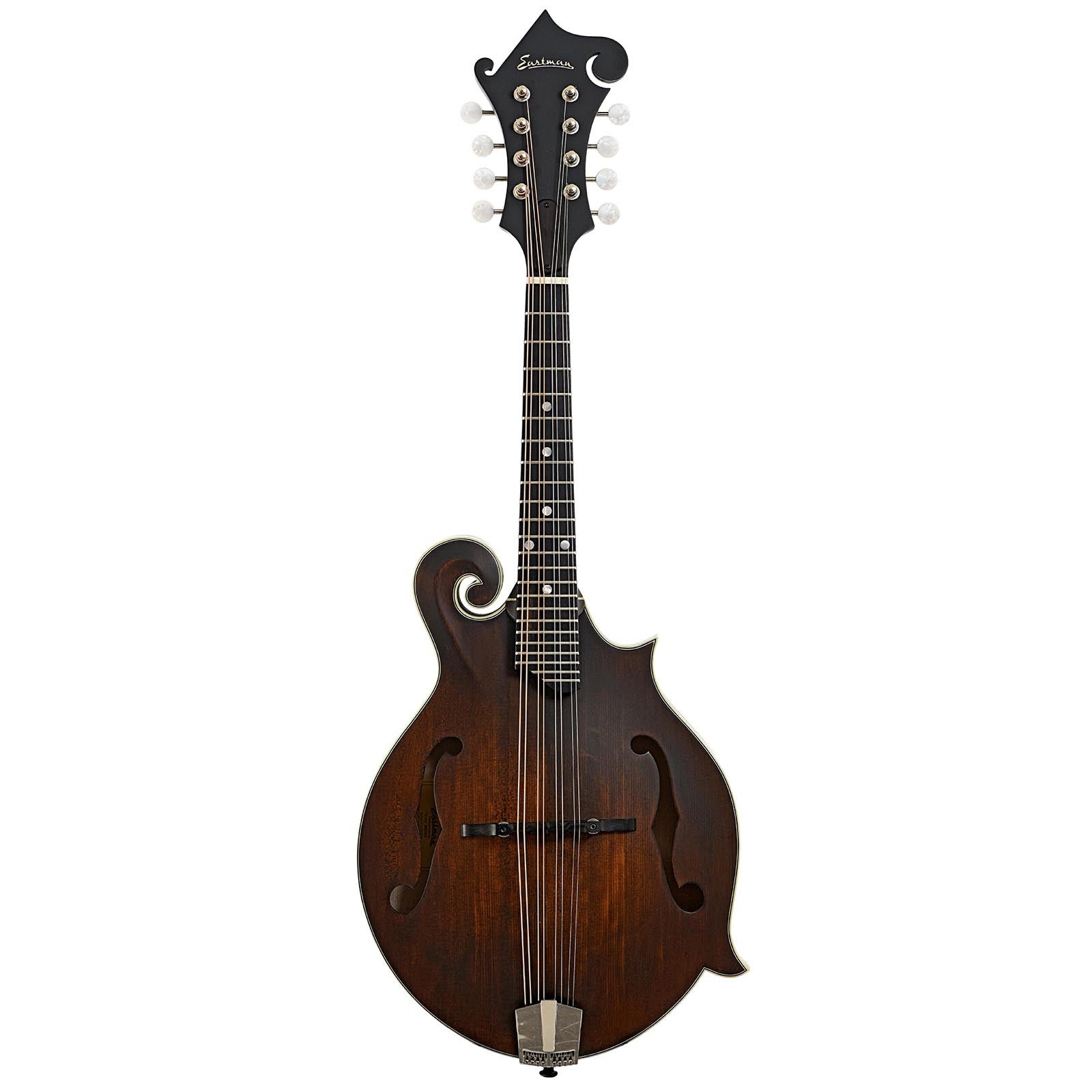 Full front of Eastman MD315 F-Style Mandolin 