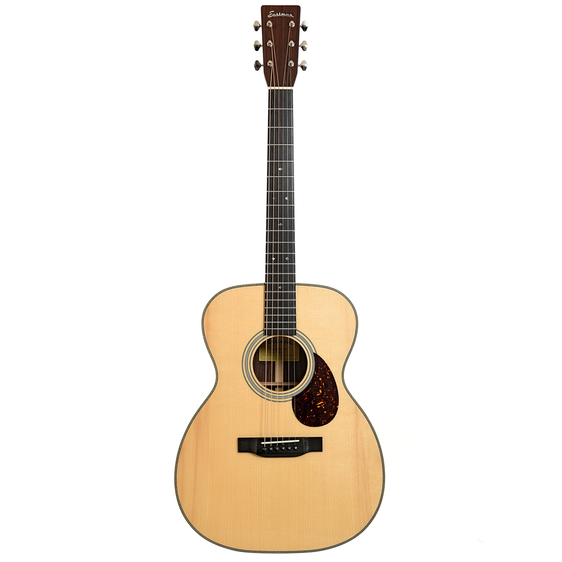 Full front of Eastman E20 OM Acoustic Guitar 