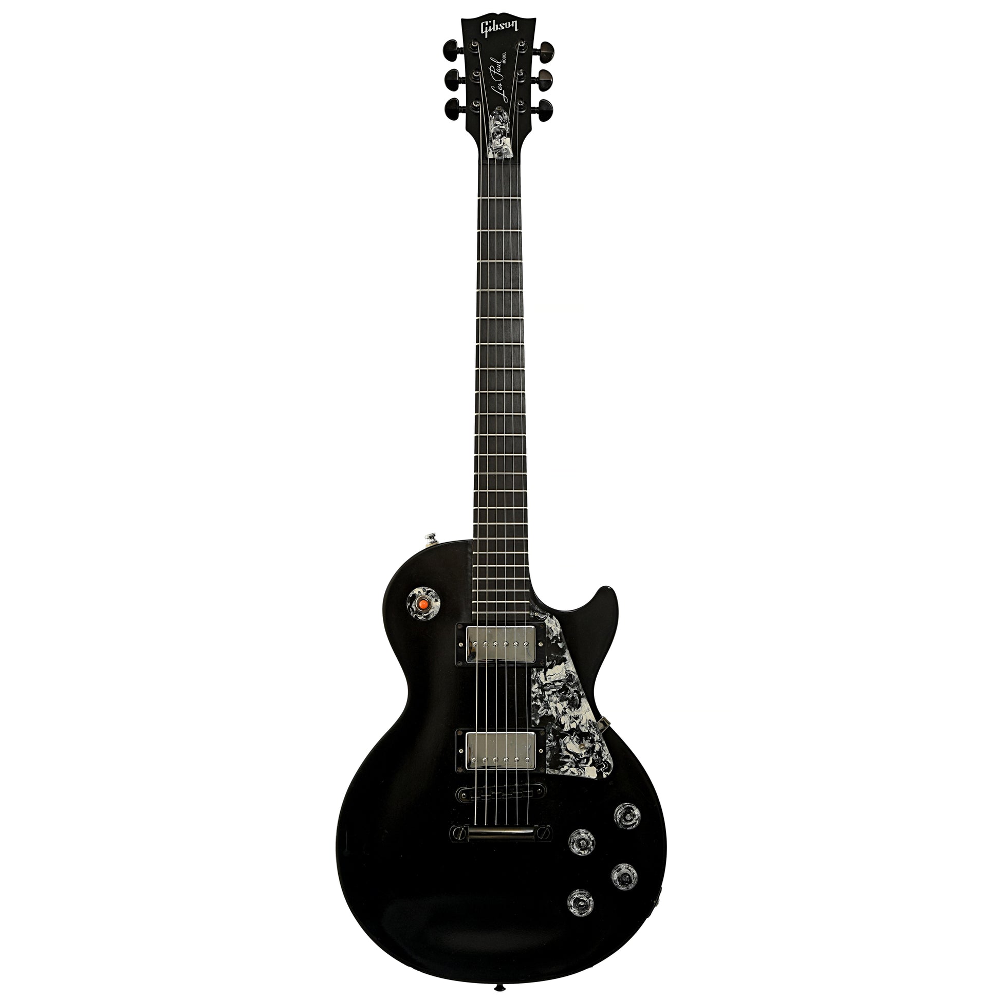 Full front of Gibson Les Paul Studio Gothic II Electric Guitar 