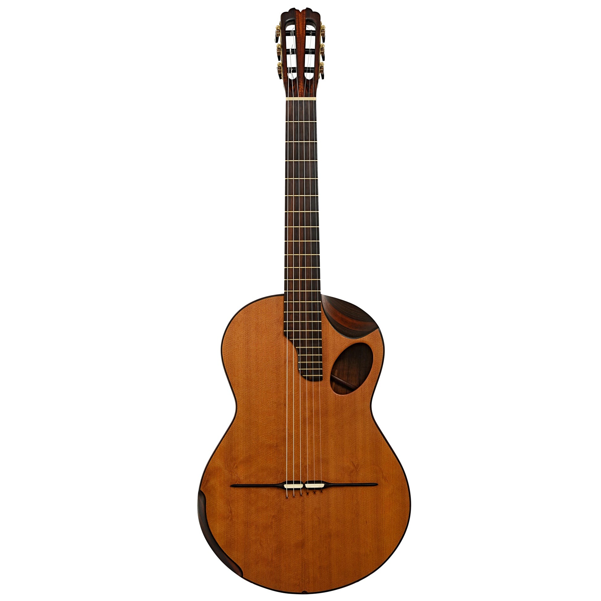 Full front of D'Estrepagny Concert Classical Guitar