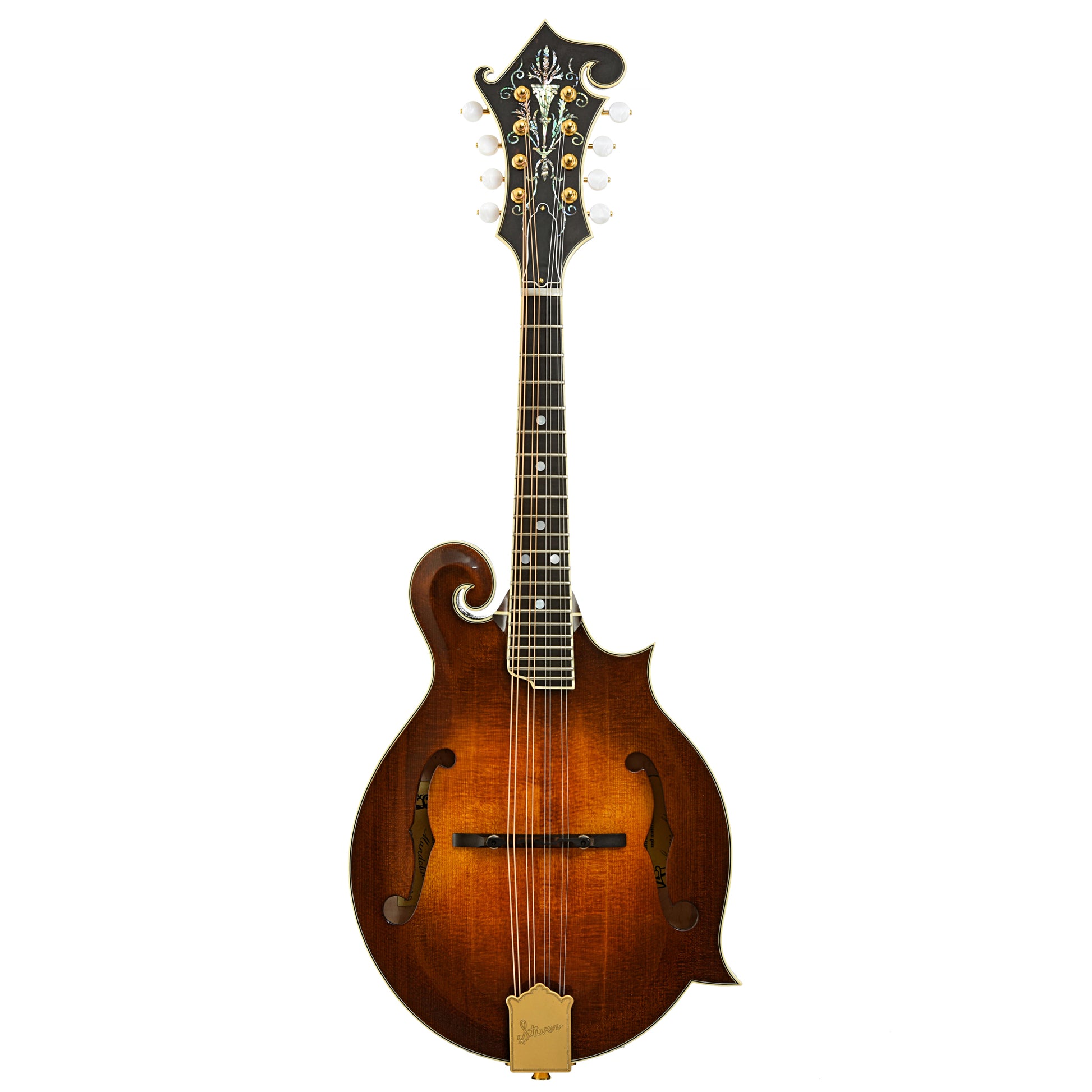 Full front of Stiver F-5 Mandolin