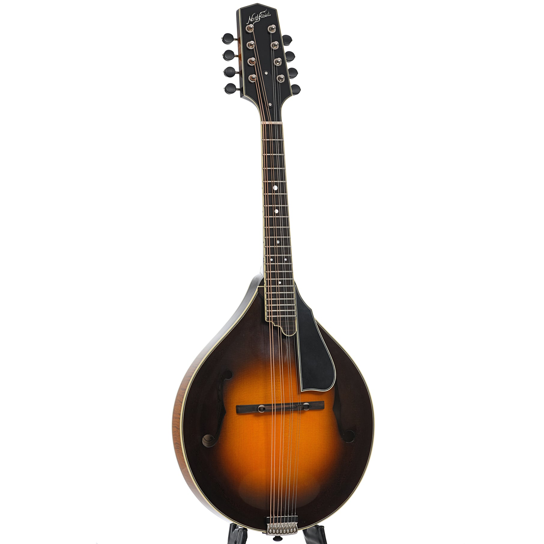 Full front and side of Northfield Workshop NFMSP-A5 A5 Special Mandolin