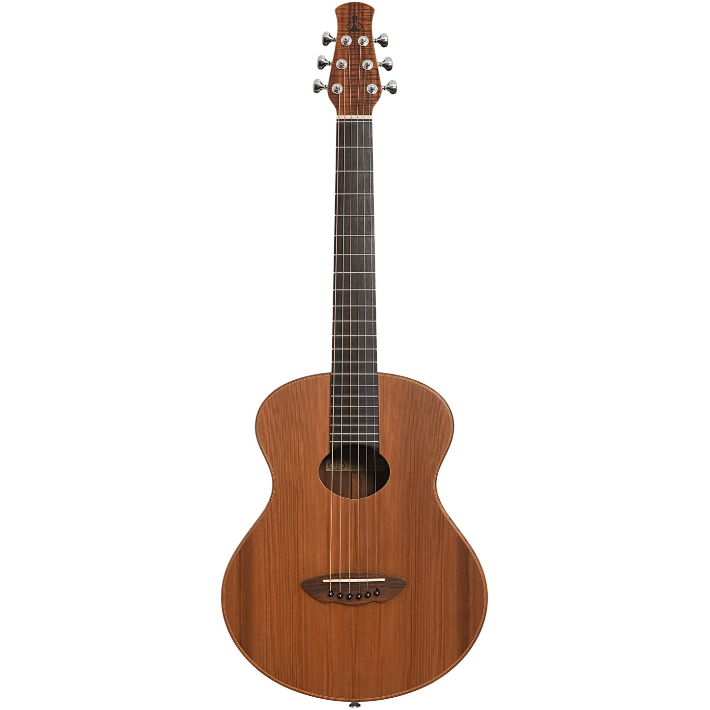 Full front of Daniel Brauchli Tasmania 3/4 Size Guitar (2015)