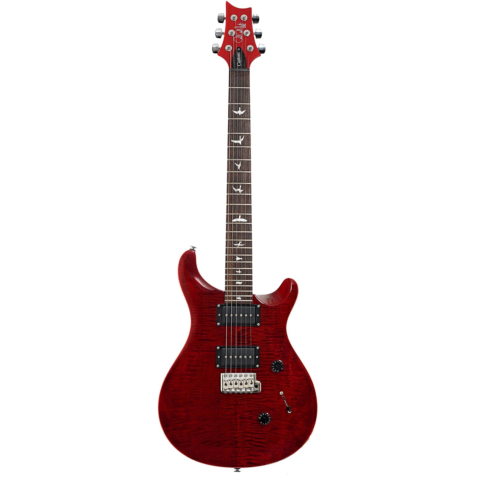 Full front of PRS SE Custom 24 LE Electric Guitar