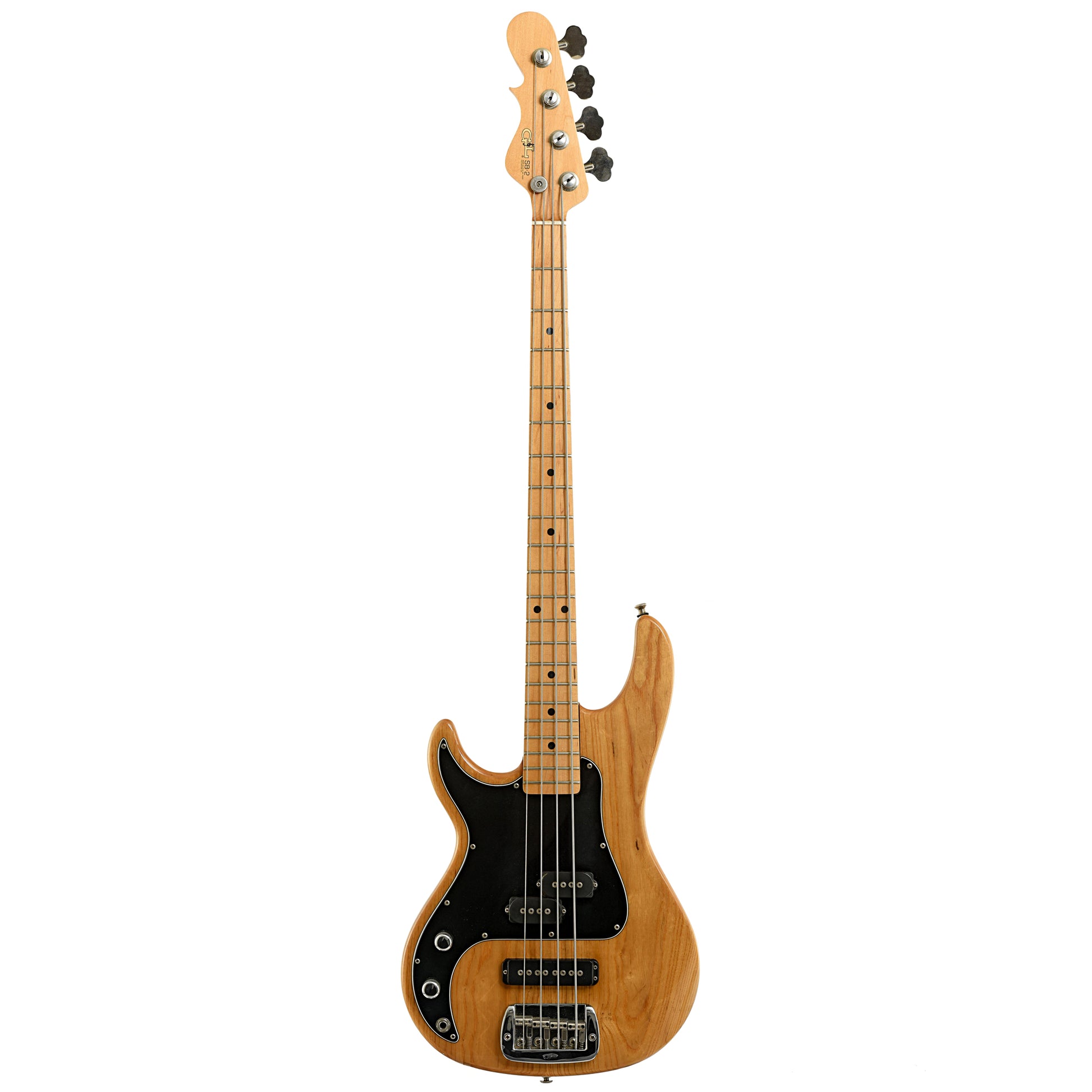 Full front of G&L SB-2 LH Electric Bass 