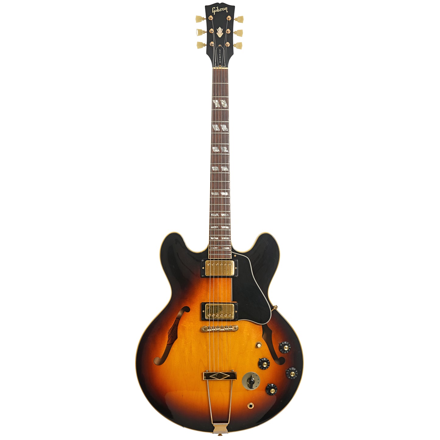 Full front of Gibson ES-345TD Stereo Hollowbody Electric Guitar