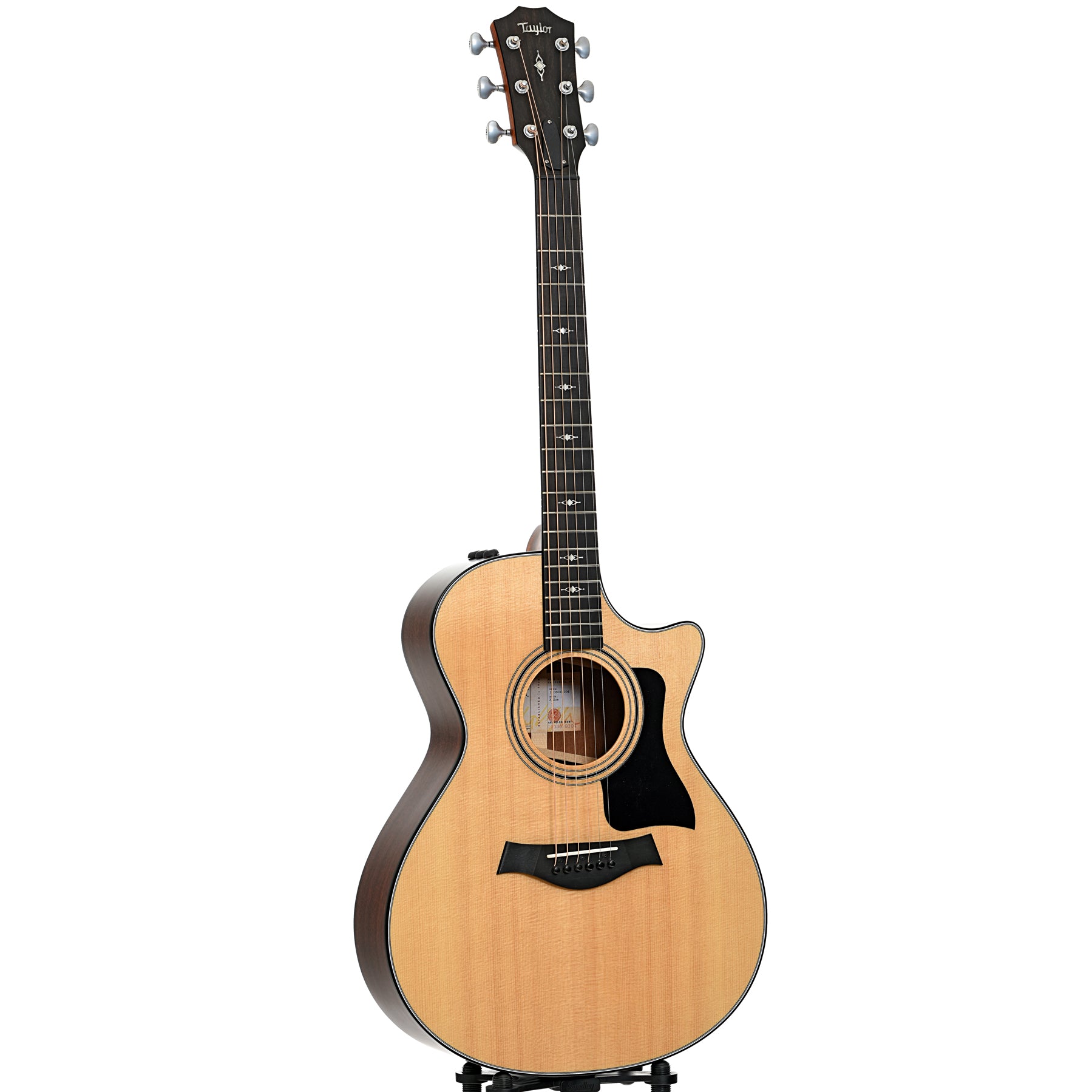 Full front and side of Taylor 312ce Acoustic-Electric Guitar (2019)