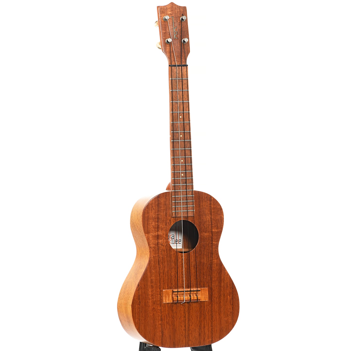 Full front and side of Kamaka HF-3 Tenor Ukulele