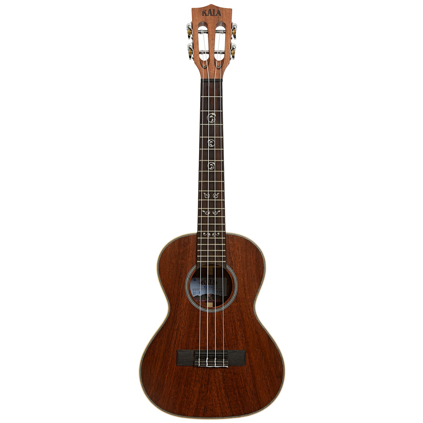 Full front of Kala KA-SA-T Solid Acacia Tenor Ukulele